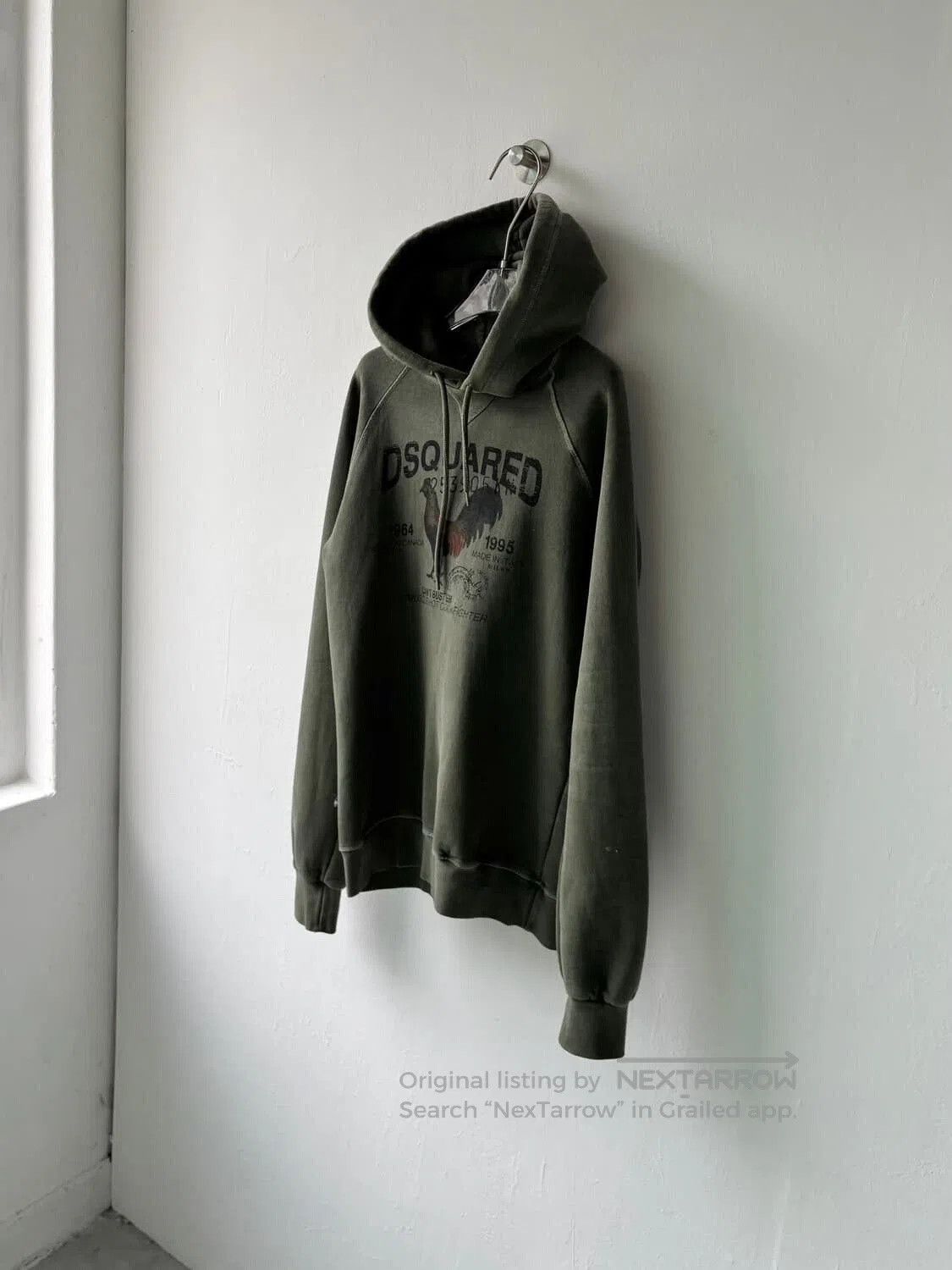 Dsquared2 DSquared Vintage Graffiti Hoodie. Size US M / EU 48-50 / 2 - 4 Thumbnail