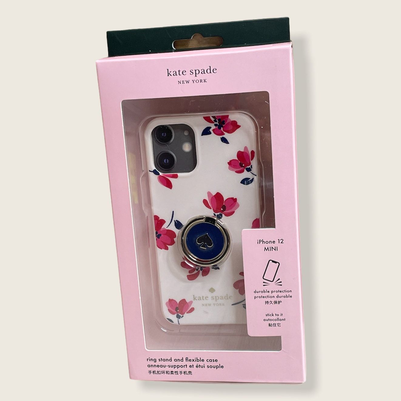 Kate Spade Kate Spade Iphone 12 MINI ring stand phone case Size ONE SIZE - 2 Thumbnail