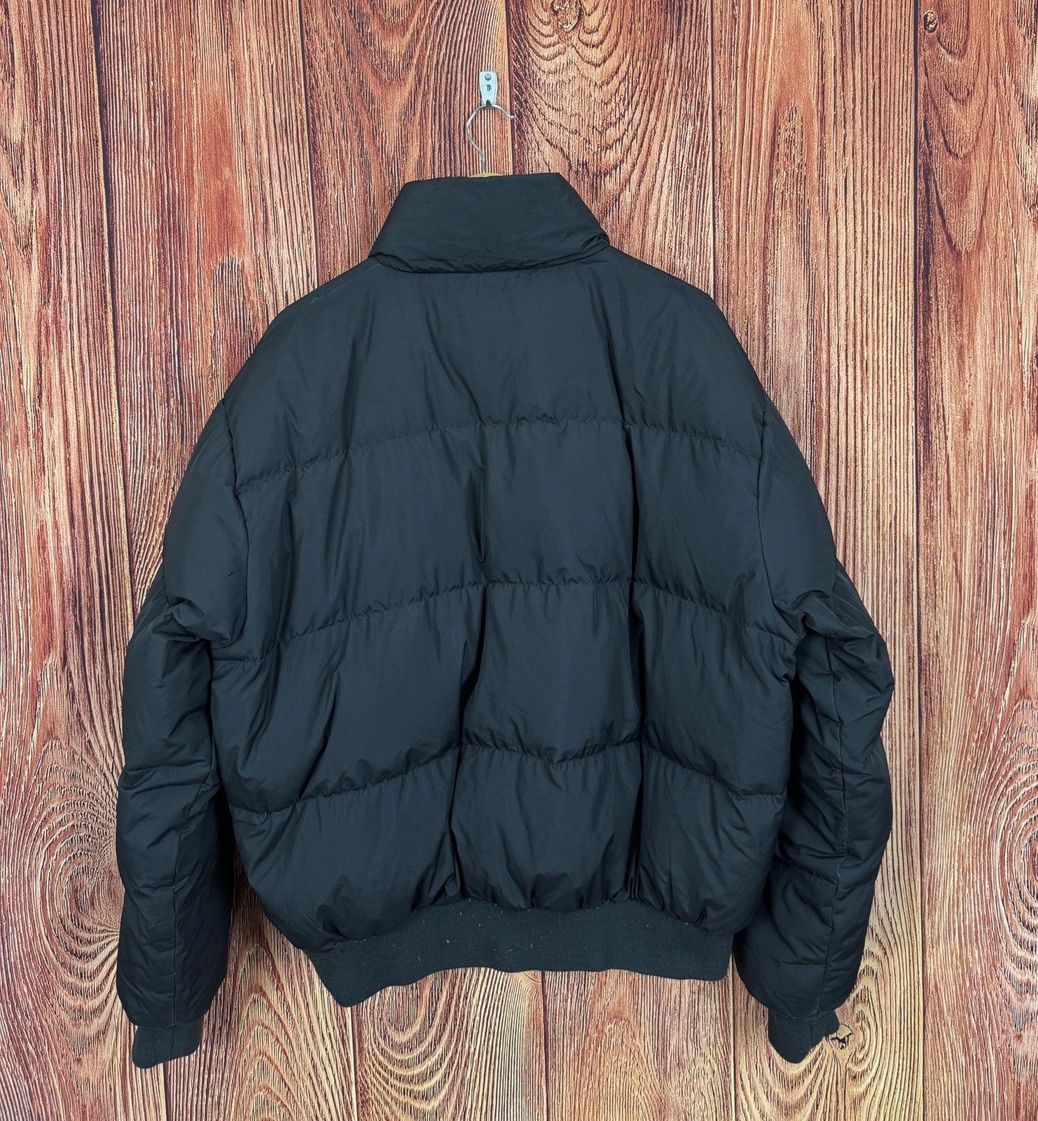Polo Ralph Lauren Vintage Polo By Ralph Lauren Down Puffer Black Bomber Jacket Size US L / EU 52-54 / 3 - 7 Thumbnail