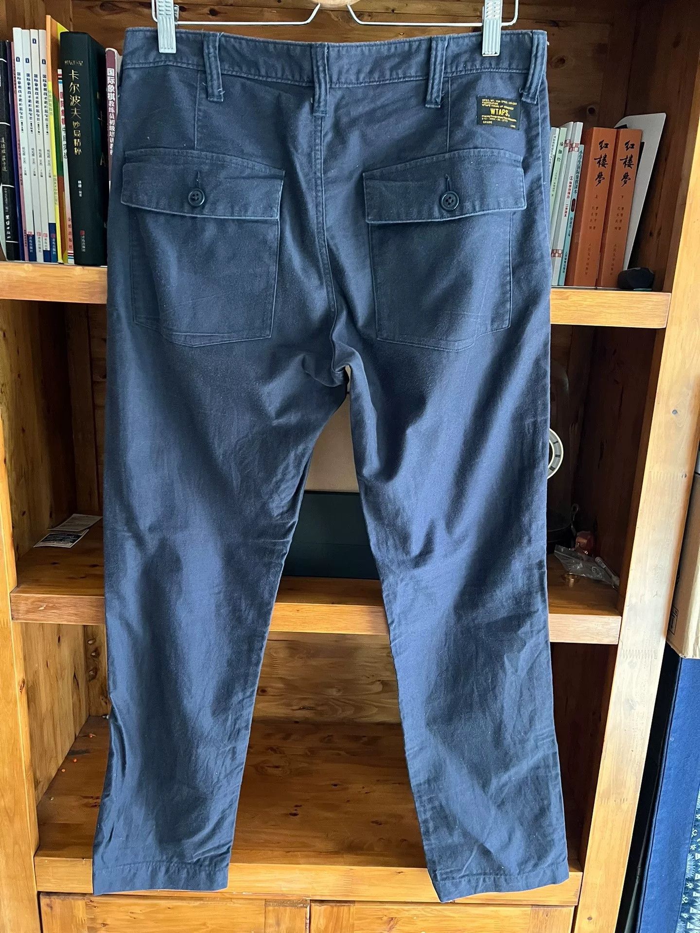 Wtaps WTAPS Skinny Indigo Dyed Cargo Pants Size US 26 / EU 42 - 6 Thumbnail