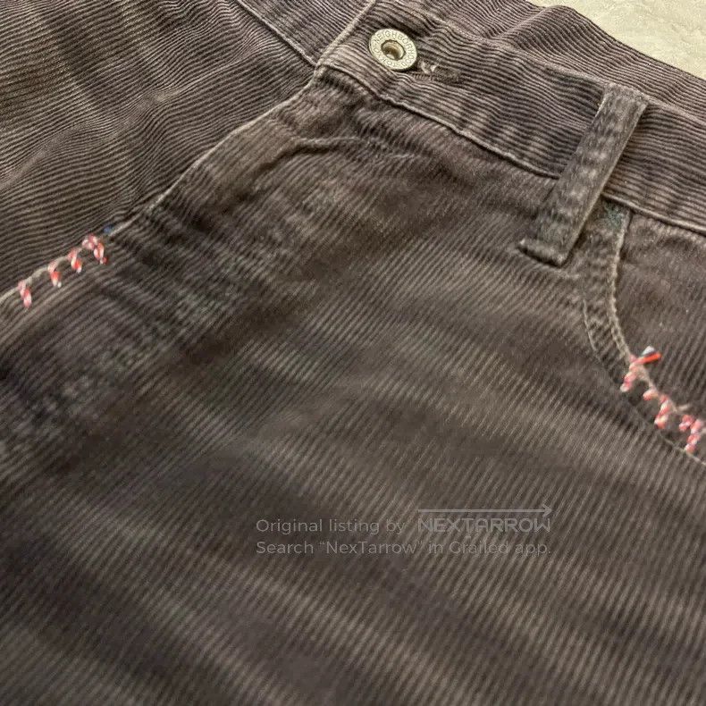 Neighborhood Neighborhood size XL Slash Ink Washed Corduroy Casual Pants Size US 27 - 3 Thumbnail