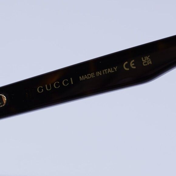 Gucci 🕶️ New Gucci GG1590O 005 Havana Eyeglasses 52mm Size ONE SIZE - 7 Thumbnail