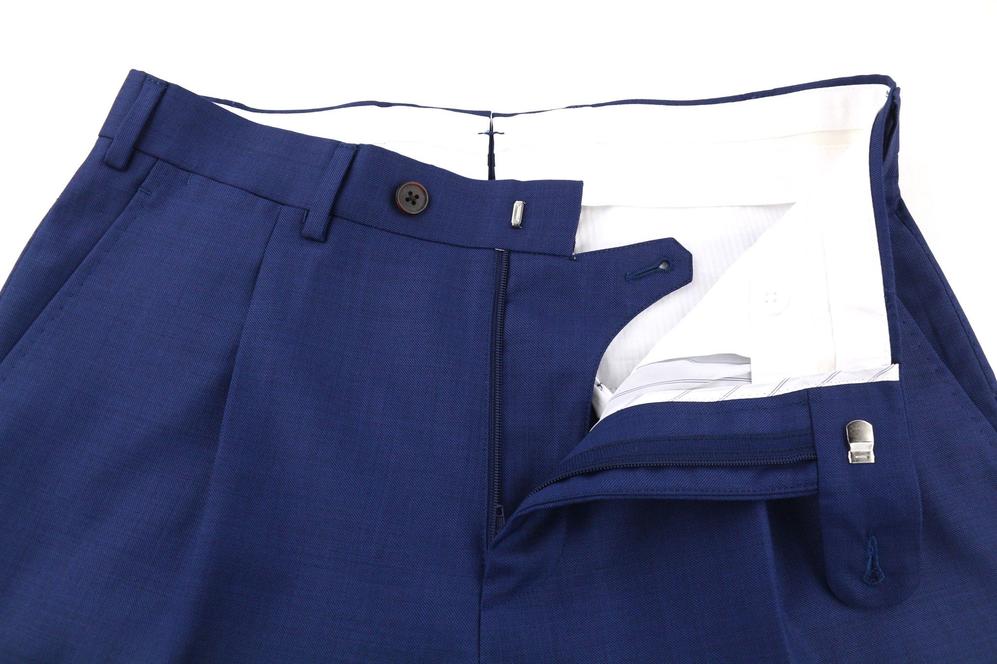 Suitsupply UK32/UK34 Blue Wool 2in1 Single-Breasted Suit 81287 Size 34R - 9 Thumbnail