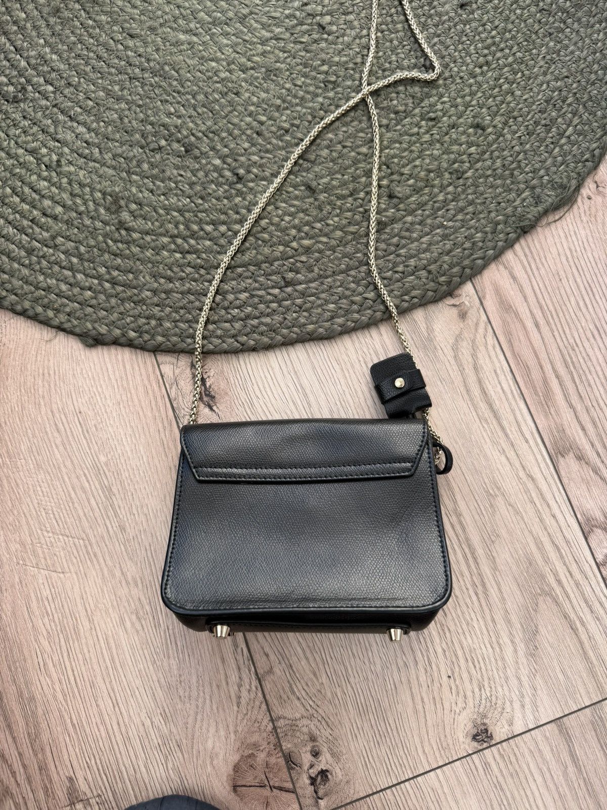 Designer × Furla Furla Leather black Handbag Size ONE SIZE - 6 Thumbnail