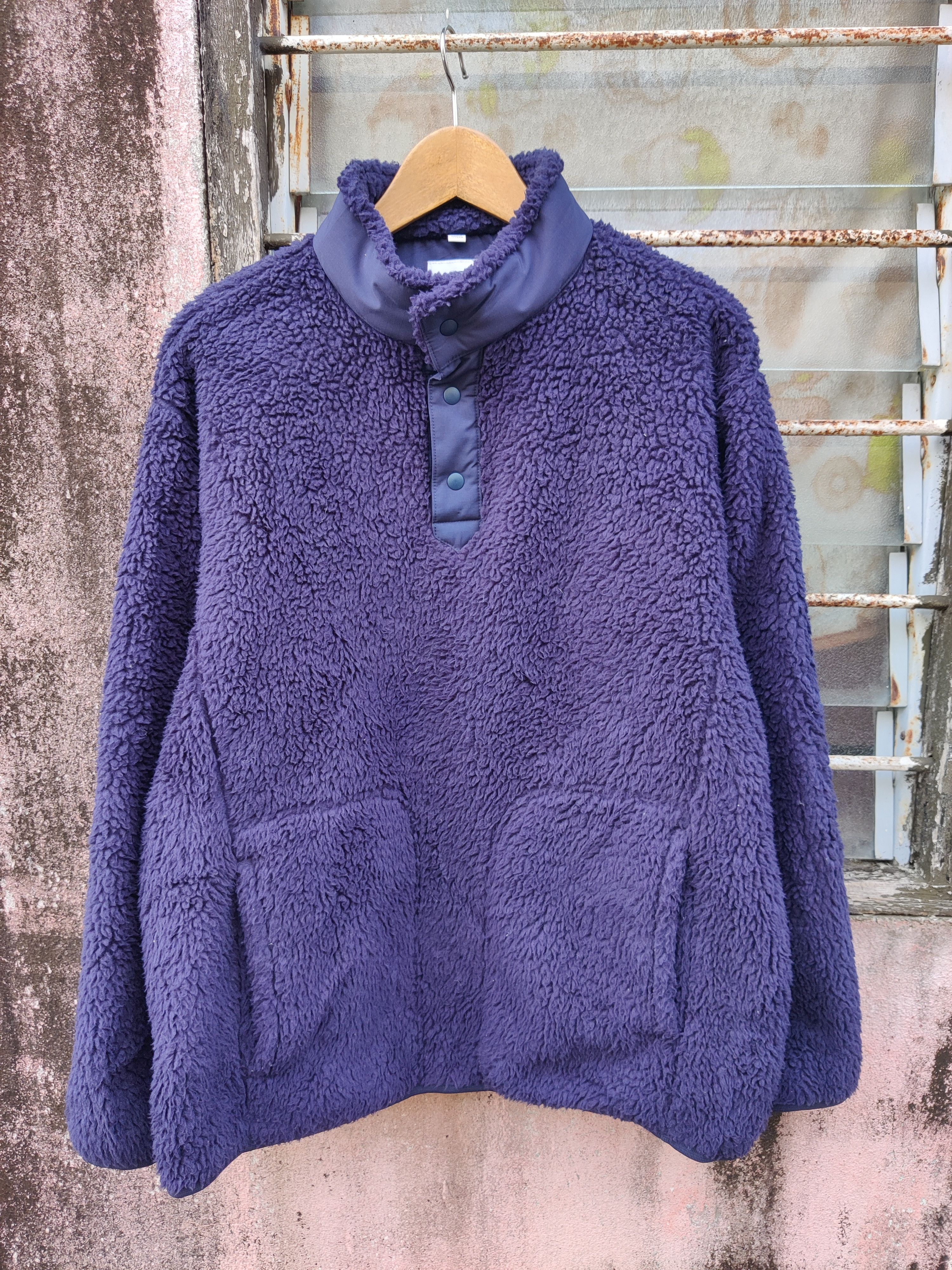 Uniqlo × White Mountaineering Vintage Uniqlo x White Mountaineering Fleece Jacket Size US L / EU 52-54 / 3 - 1 Thumbnail