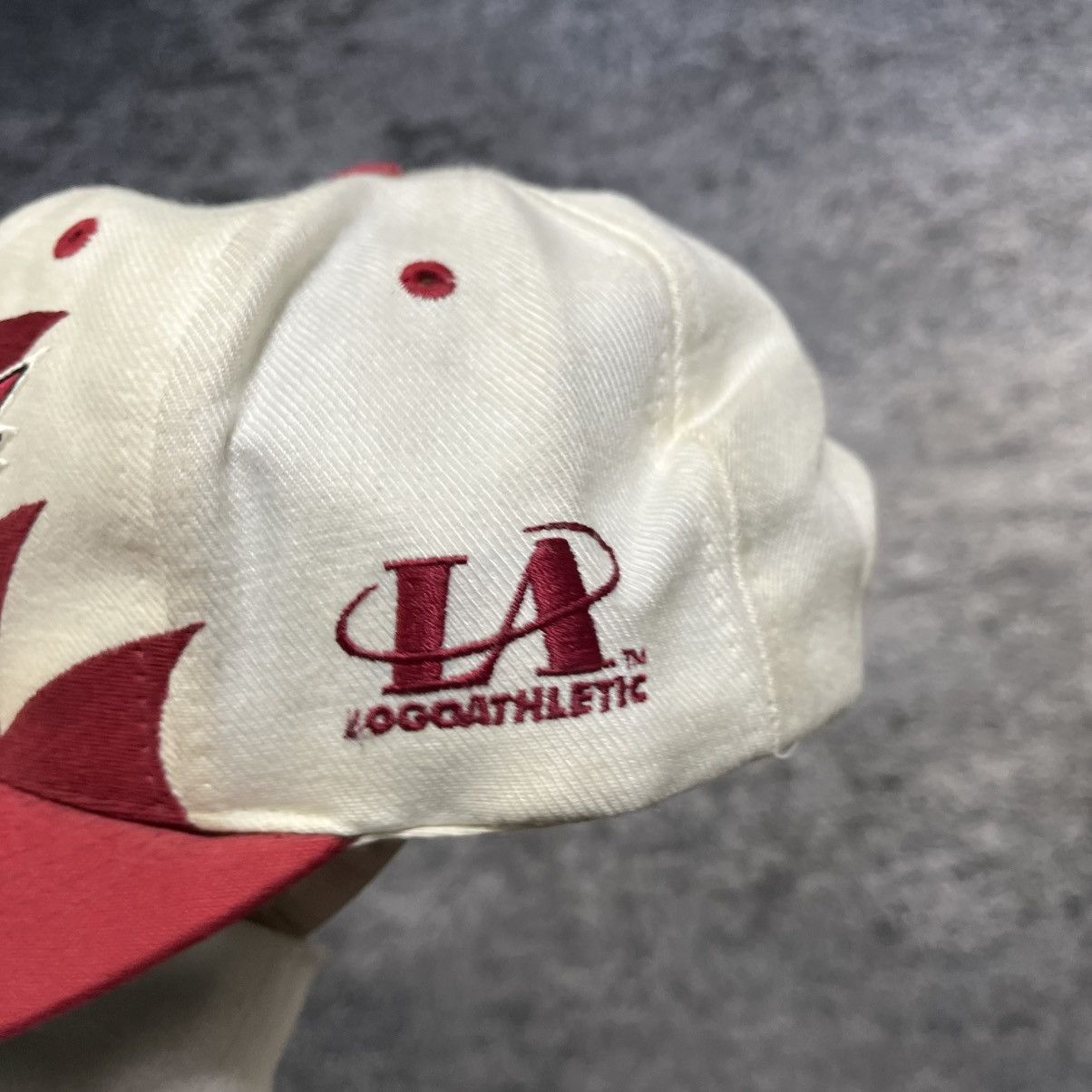Logo Athletic Vintage 90s Arizona Cardinals Sharktooth NFL Snapback Hat Size ONE SIZE - 3 Thumbnail