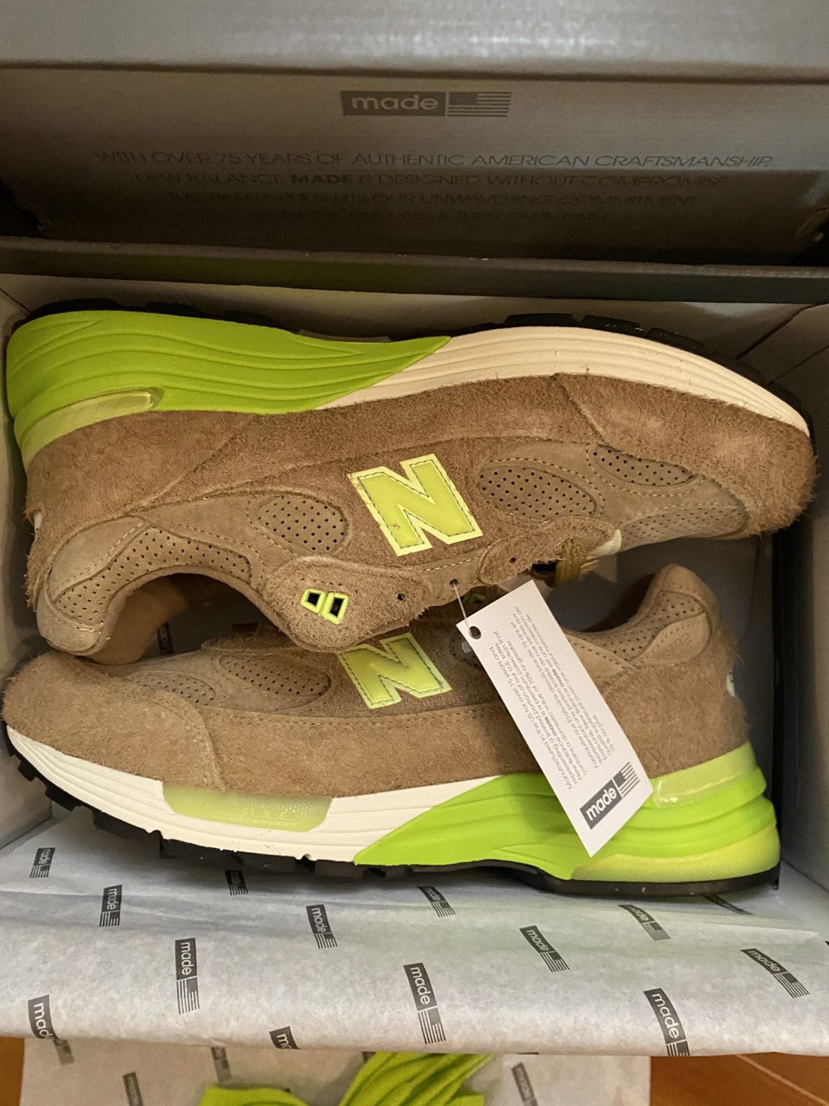 CNCPTS × New Balance New Balance CNCPTS 992 Low Hanging Fruit Size US 10.5 / EU 43-44 - 1 Thumbnail