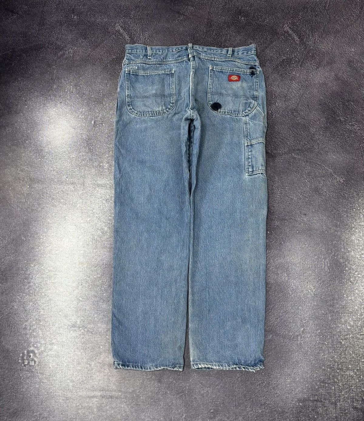 Dickies Vintage Dickies Toyota Embroidery Workwear Denim Baggy Jeans Size US 38 / EU 54 - 1 Thumbnail