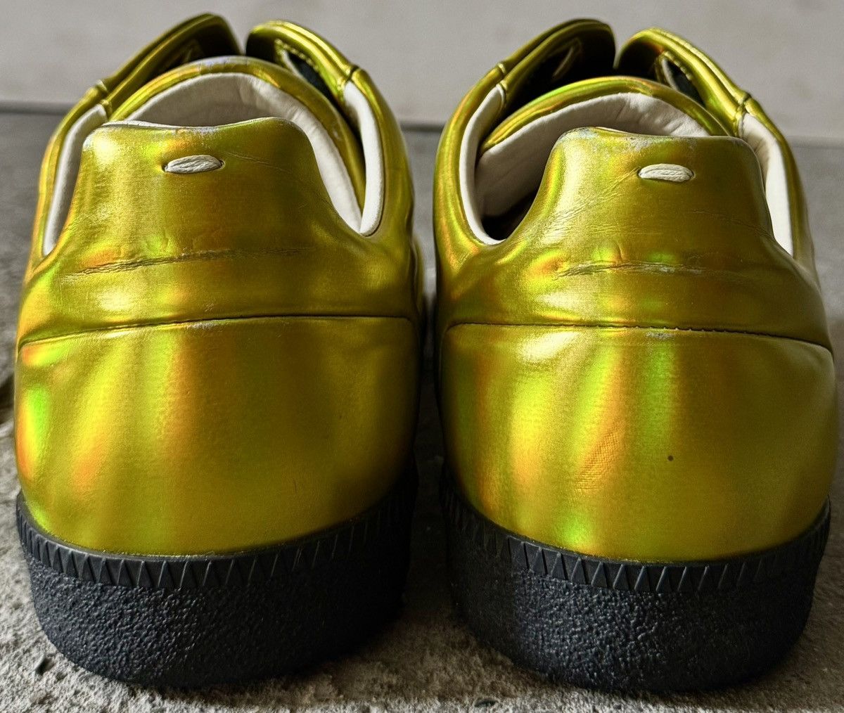 Maison Margiela Maison Margiela - Future - Metallic Low Top Sneaker Size US 8 / EU 41 - 5 Thumbnail