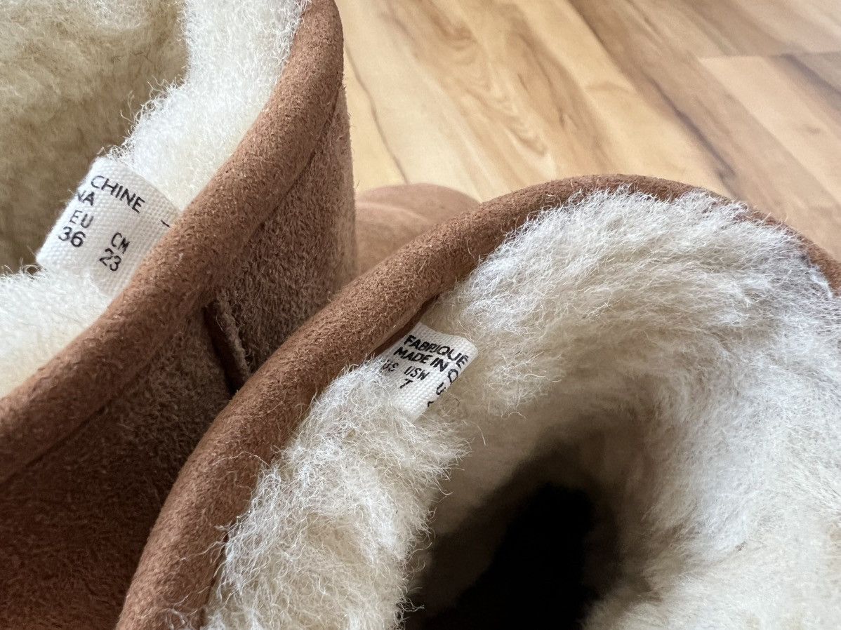 Suicoke Suicoke ELS M2ab Mid Suede Shearling Lined Ankle Boots Size US 7 / IT 37 - 7 Thumbnail