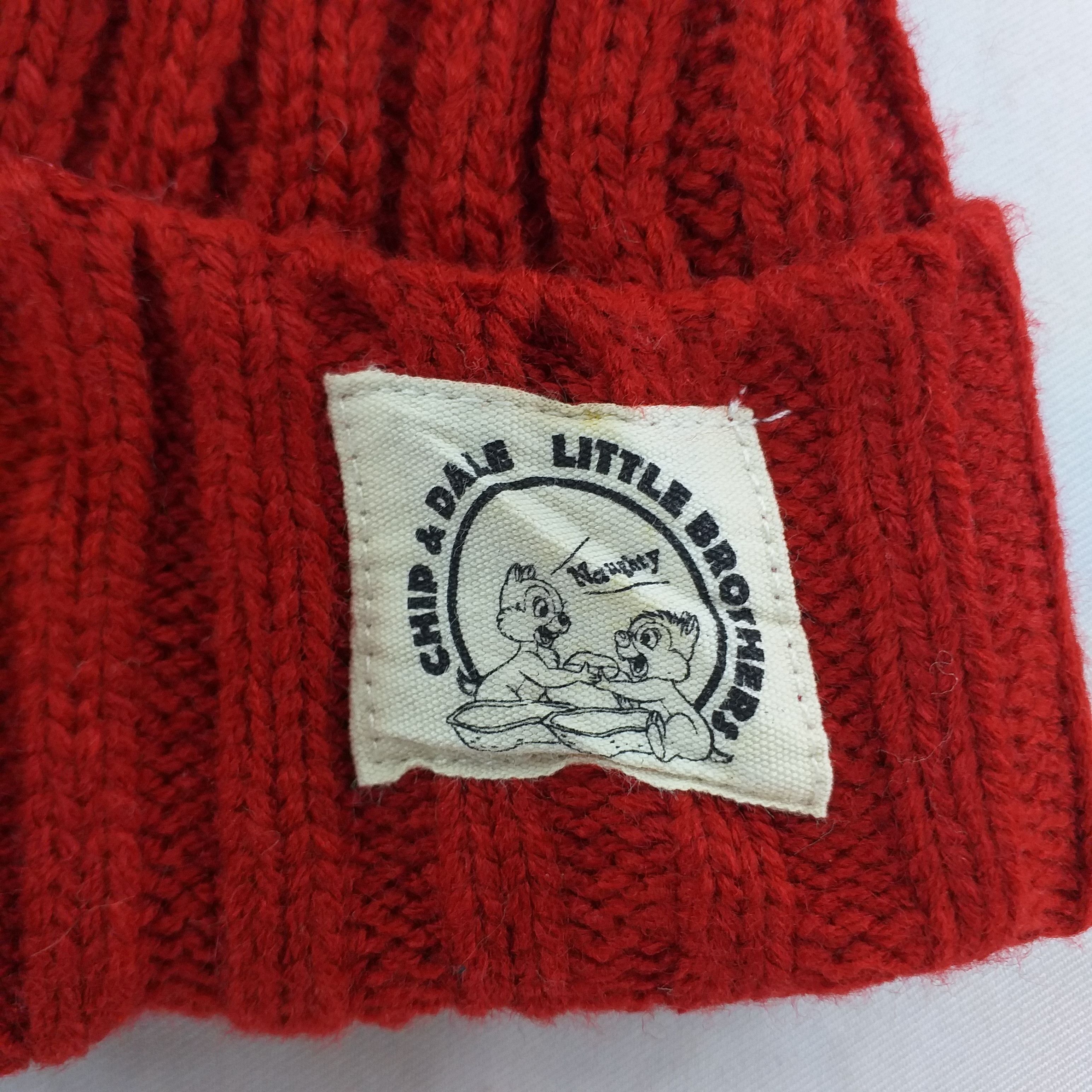 Japanese Brand Disney Chip and Dale Little Brothers Snow Cap Beanie -BN216 Size ONE SIZE - 5 Thumbnail