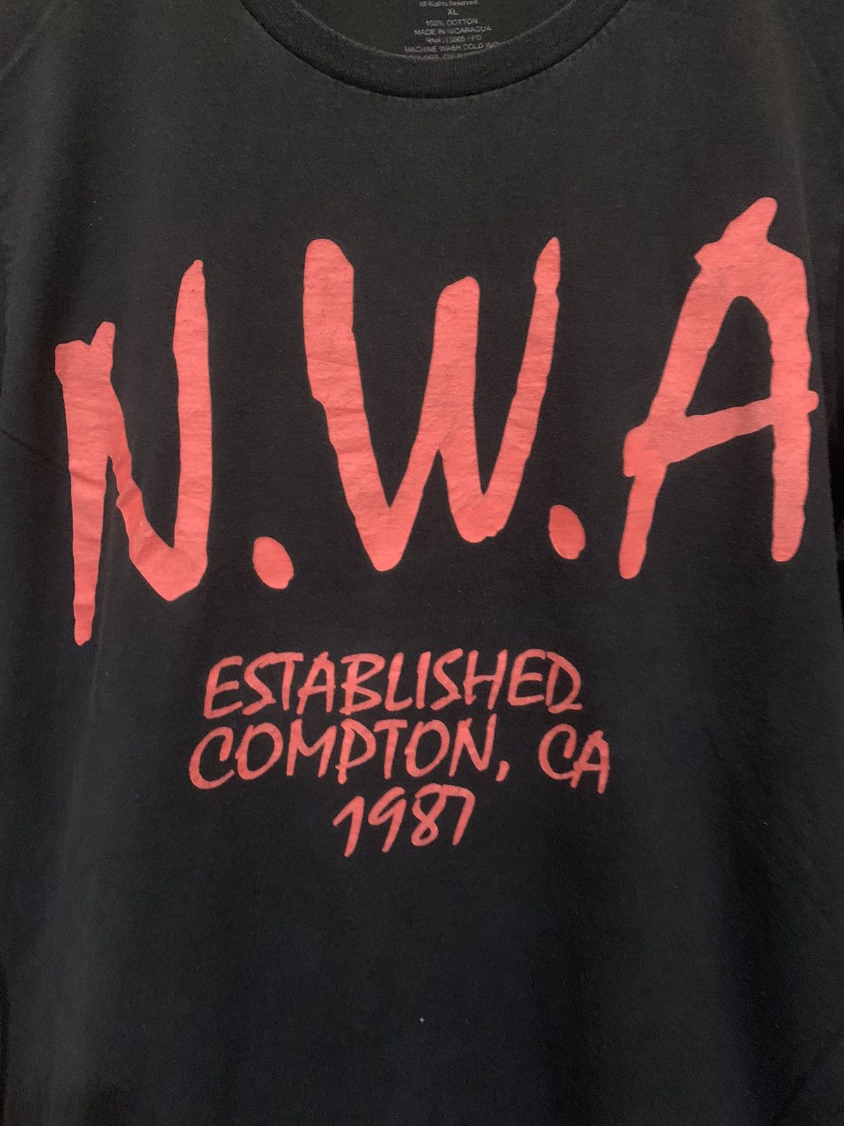Rap Tees 2013 NWA Rapper T-Shirt Size US XL / EU 56 / 4 - 6 Thumbnail
