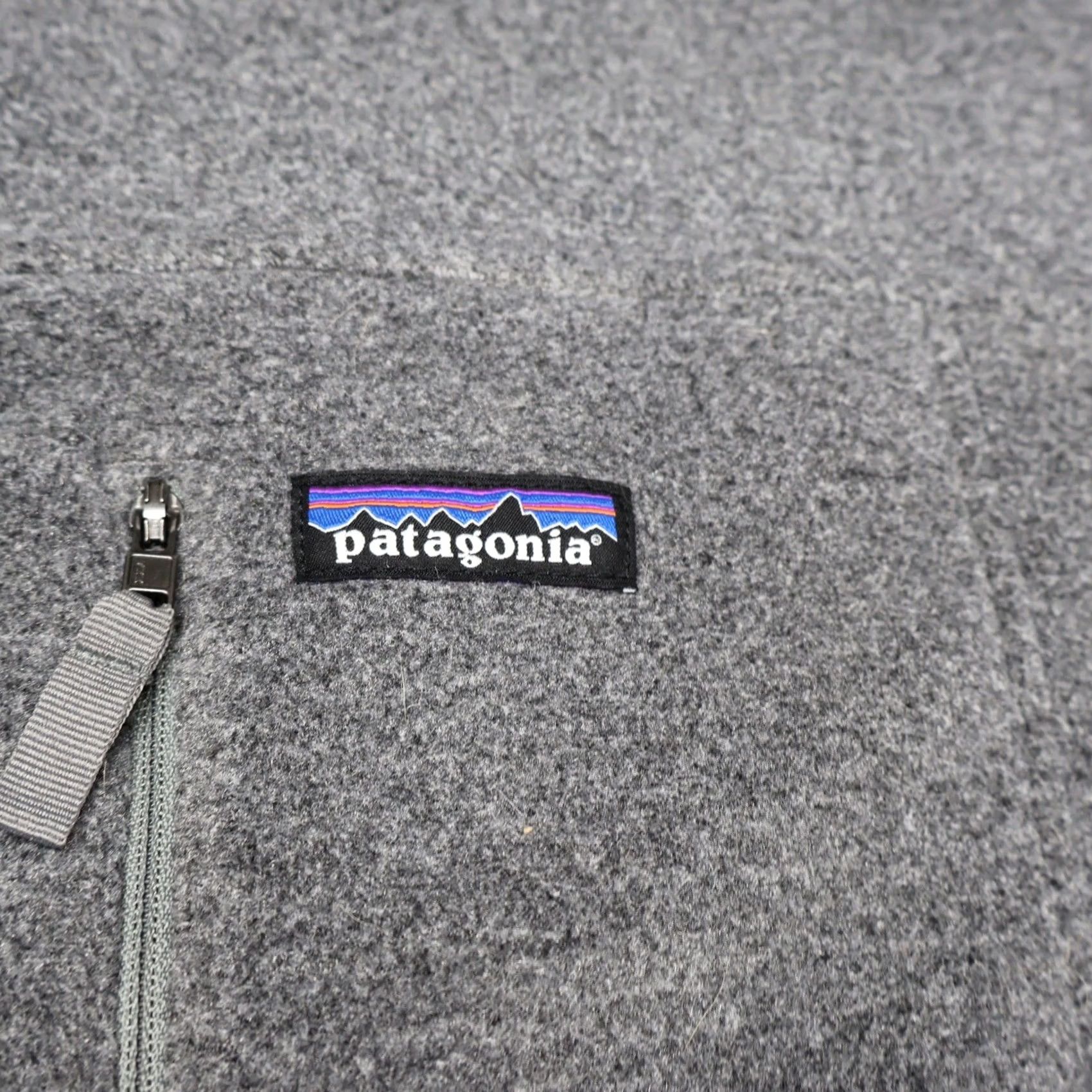 Patagonia Patagonia Jacket Mens Large Gray Fleece Full Zip Synchilla Outdoor Logo Size US L / EU 52-54 / 3 - 3 Thumbnail