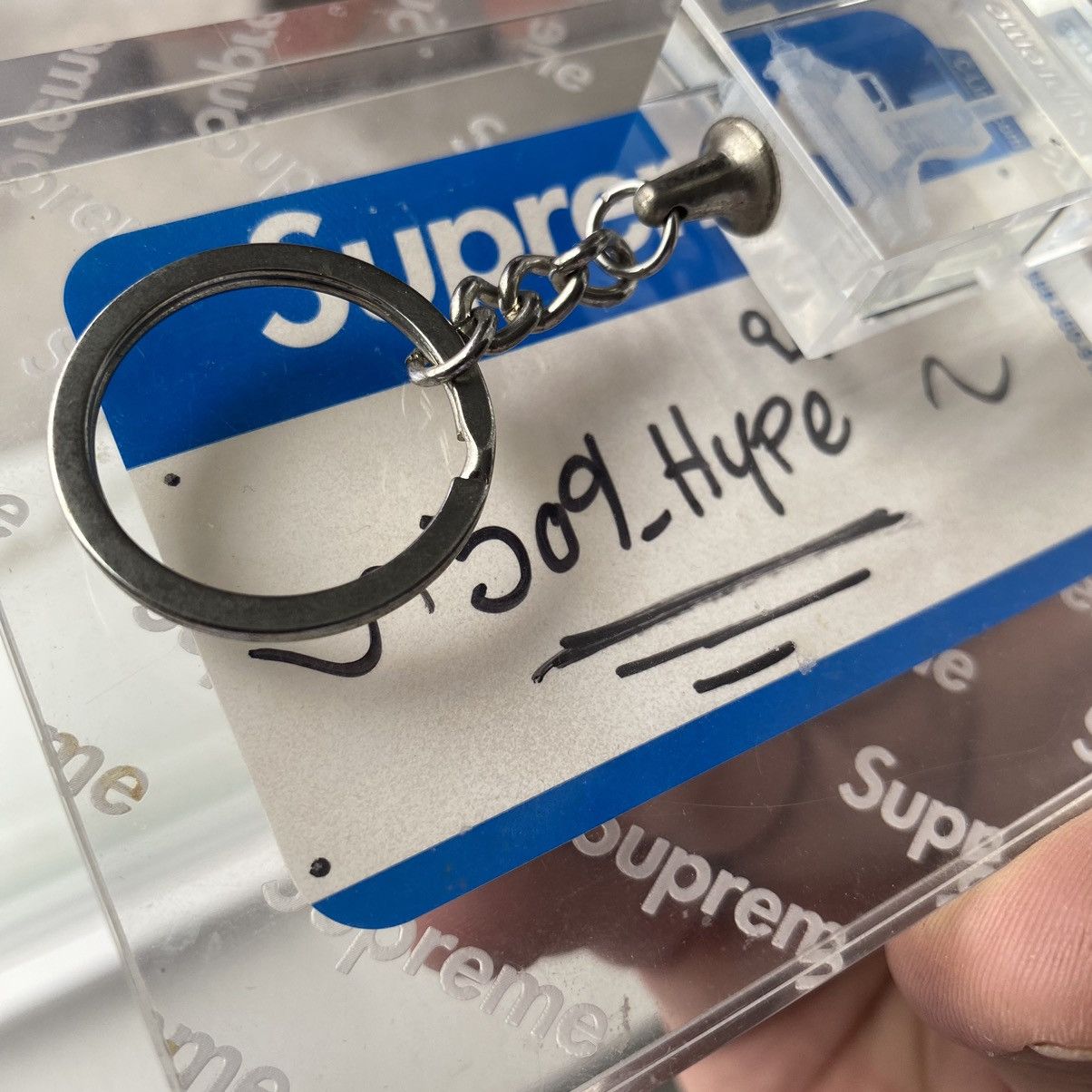 Supreme Supreme 3D Lucite Uzi Keychain Size ONE SIZE - 4 Thumbnail