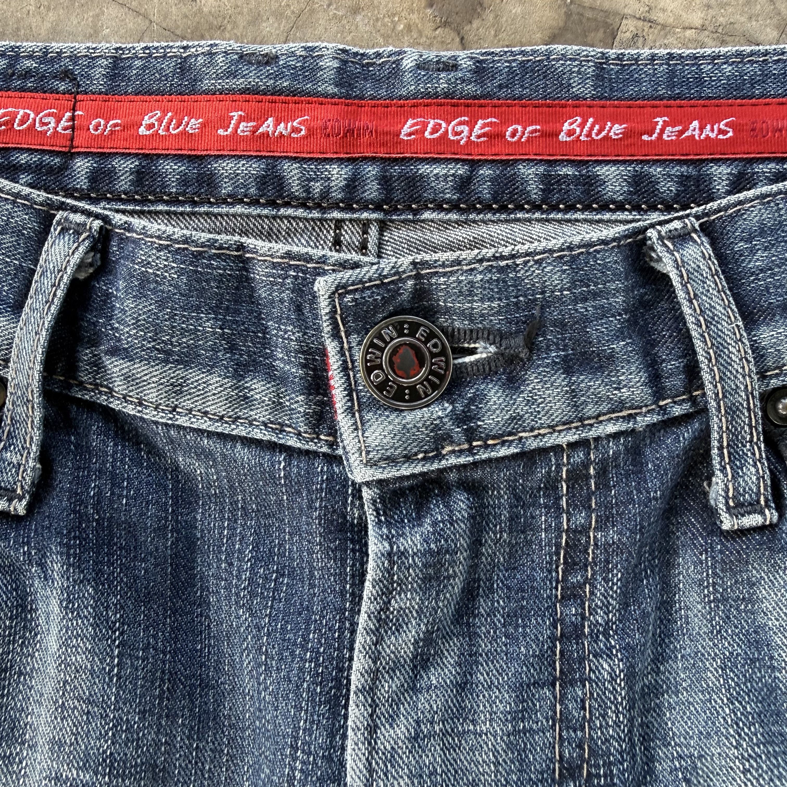 Edwin W32x33 Vintage Edwin Faded Stonewash Jean Denim Pants Size US 32 / EU 48 - 6 Thumbnail