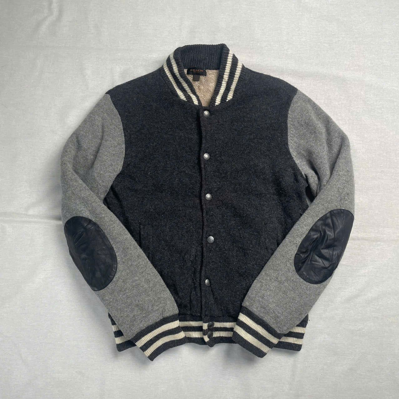 Coach Coach wool varsity jacket with leather tab Size US S / EU 44-46 / 1 - 3 Thumbnail