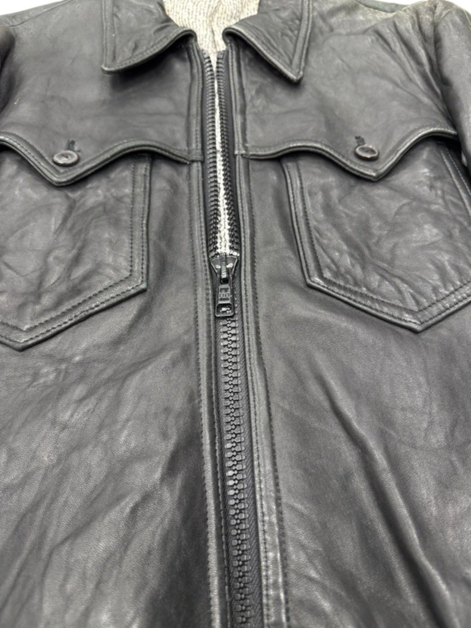 Number (N)ine Number (N)ine Western Leather Jacket FW2007 Size US M / EU 48-50 / 2 - 2 Thumbnail