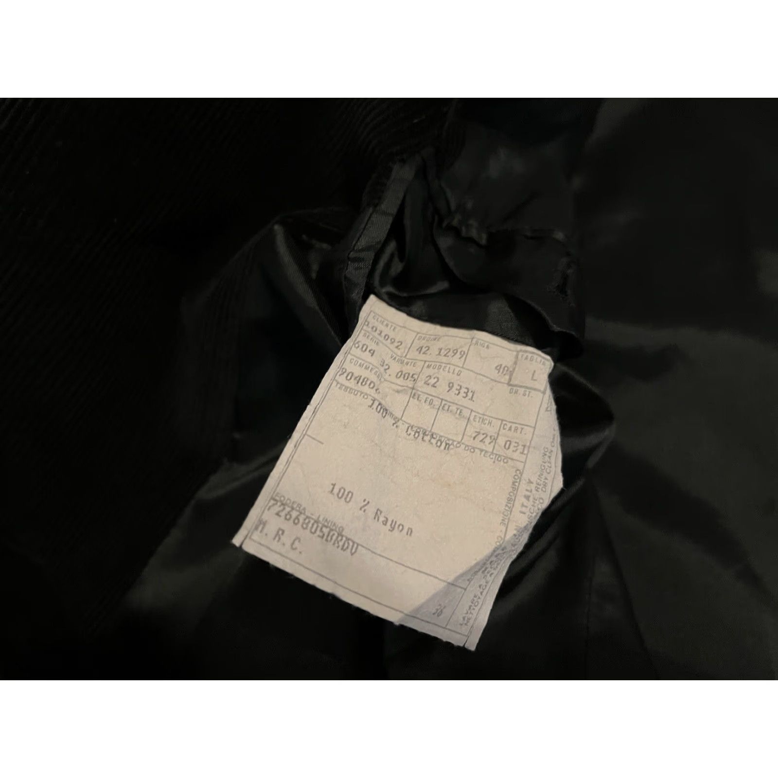 Polo Ralph Lauren VINTAGE Polo Ralph Lauren Black Blazer Corduroy Jacket Sport Coat Mens Large Size US L / EU 52-54 / 3 - 5 Thumbnail