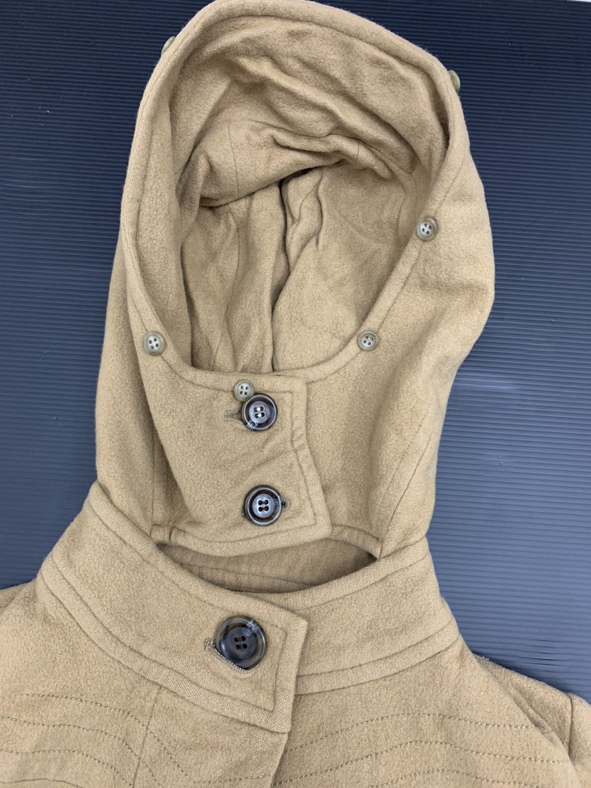 Tsumori Chisato JapaneseBrand Tsumori chisato Wool Wide Open Jacket hoodie Size L / US 10 / IT 46 - 2 Thumbnail