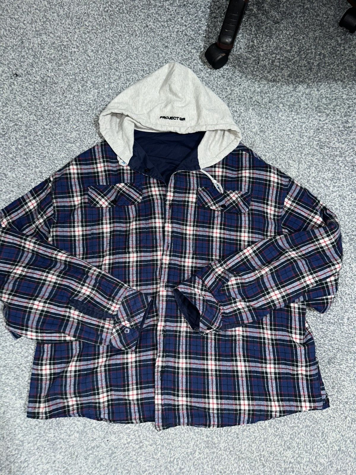 PROJECT G/R GRAILZ HOODED FLANNEL