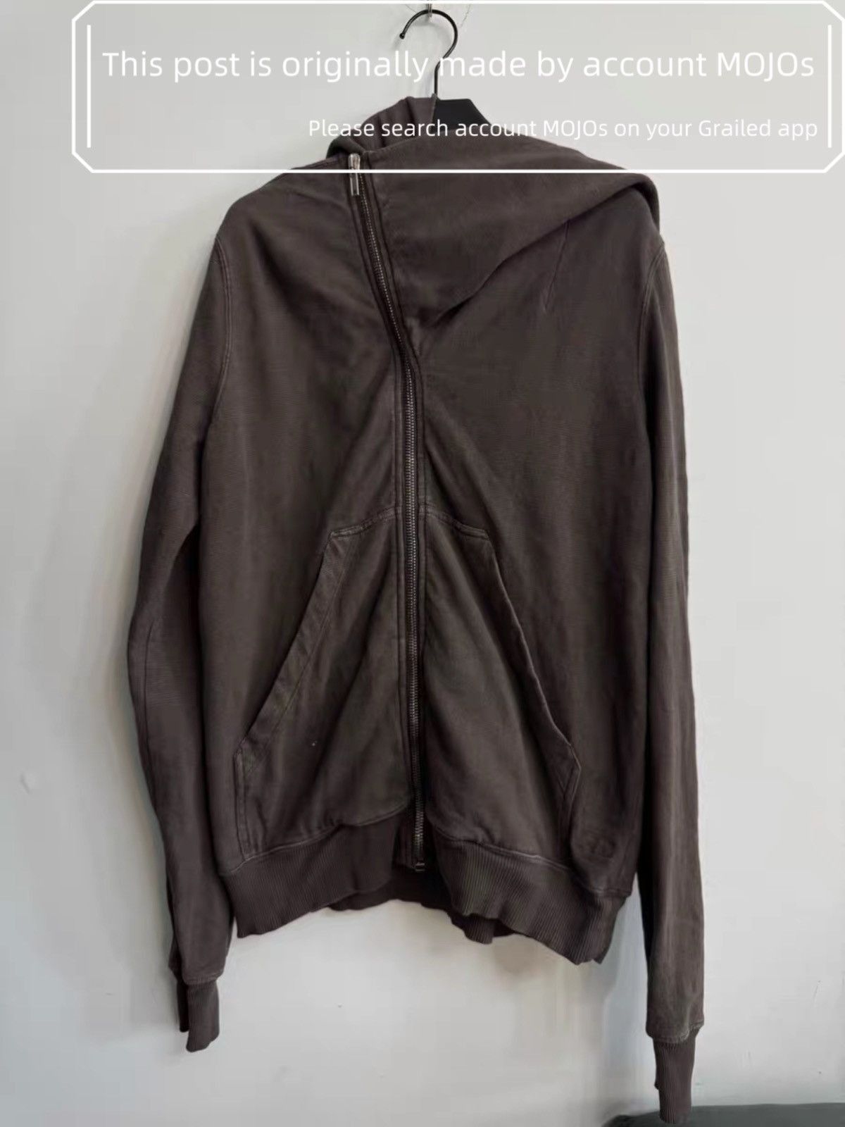 Rick Owens × Rick Owens Drkshdw FW15 Rick Owens Mountain Hoodie