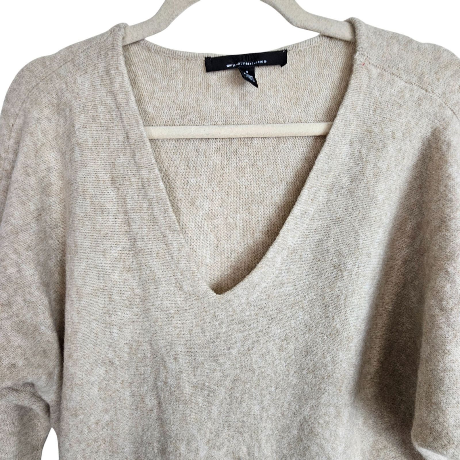White House Black Market White House Black Market Women Wool Blend Sweater Minimalist Size S / US 4 / IT 40 - 2 Thumbnail