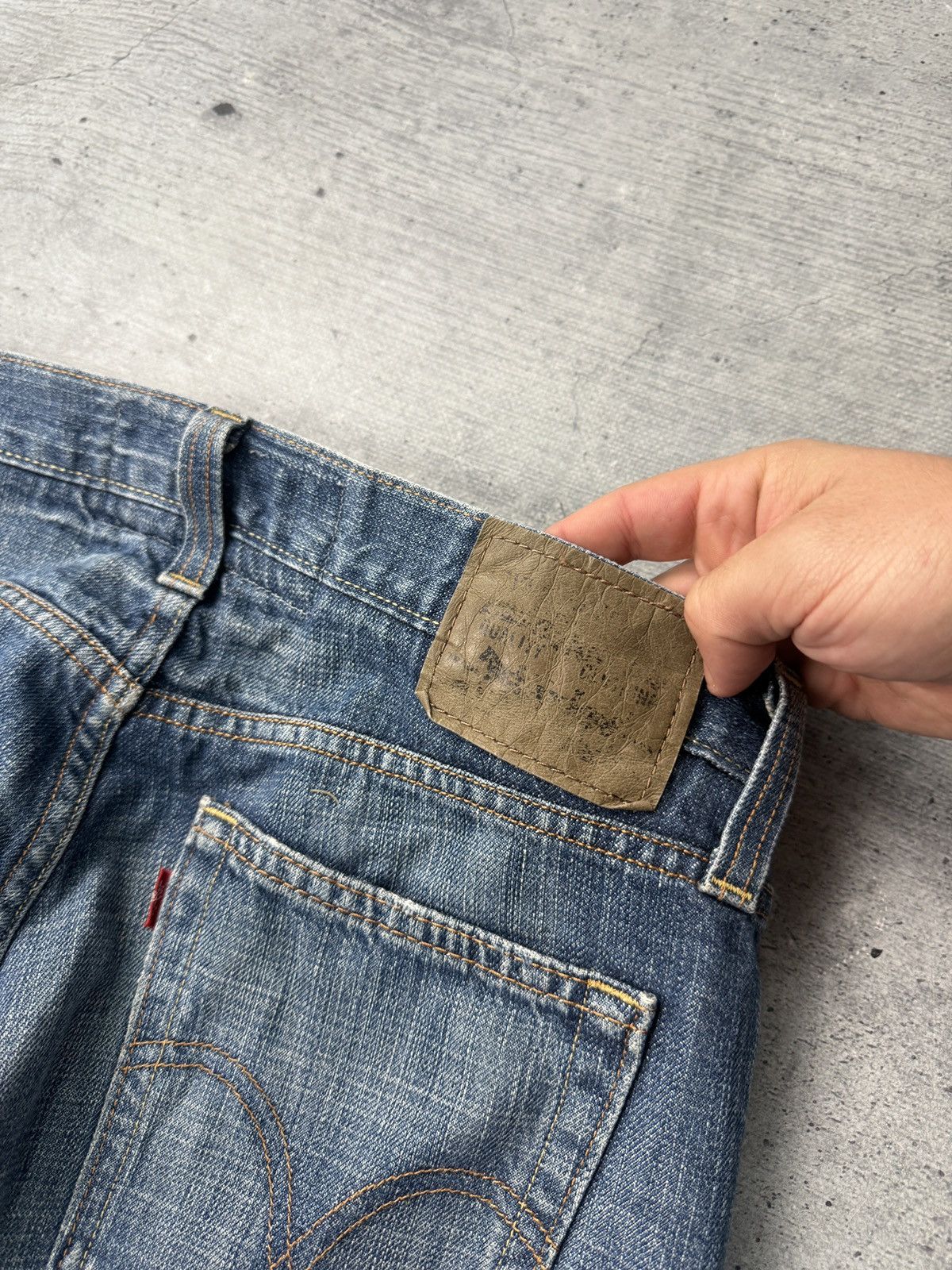 Levi's Vintage 90’s Levi’s 514 Slim Straight Jeans Size US 32 / EU 48 - 3 Thumbnail
