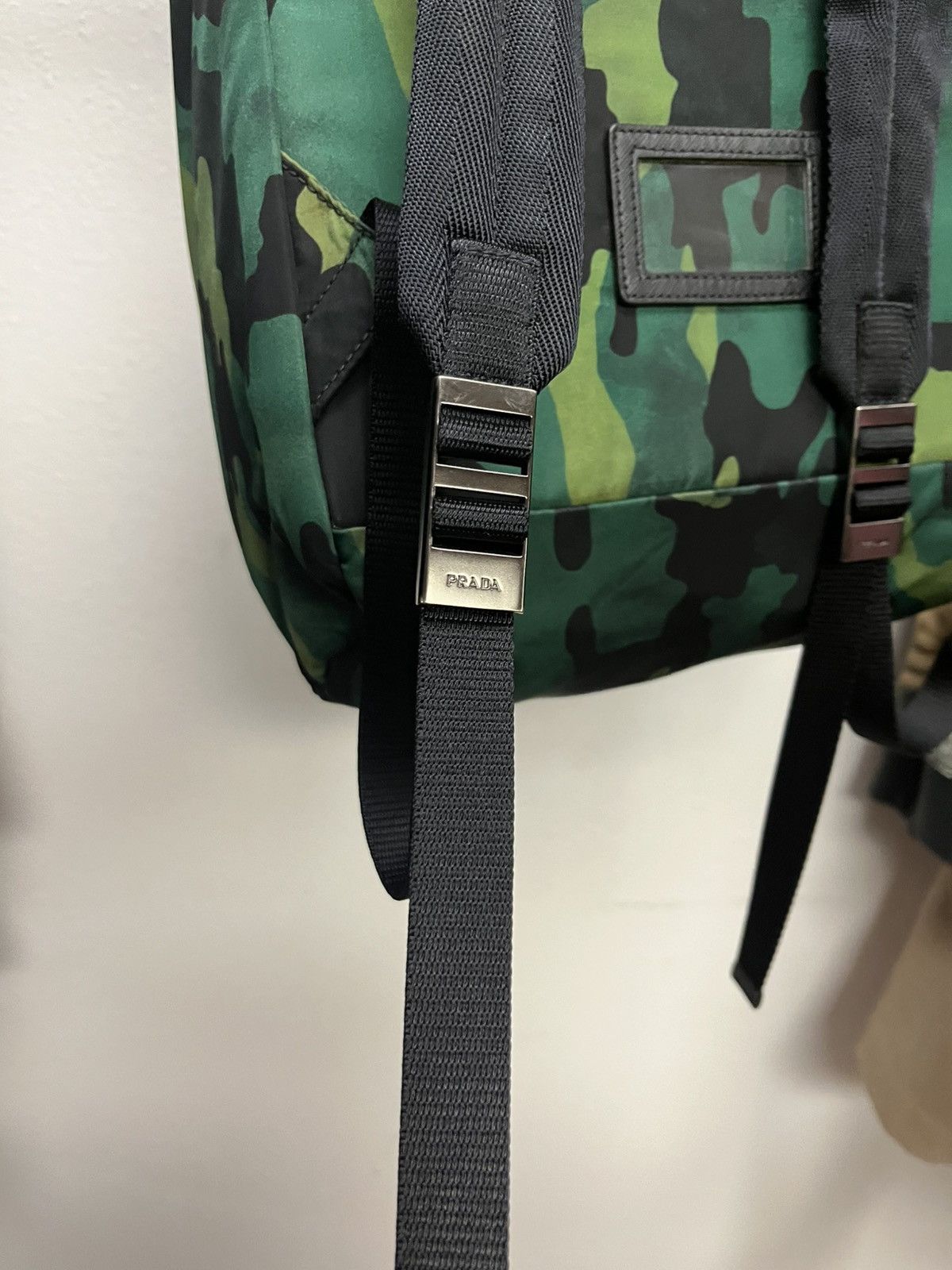 Prada Prada Tessuto Camo Nylon Bag Size ONE SIZE - 8 Thumbnail