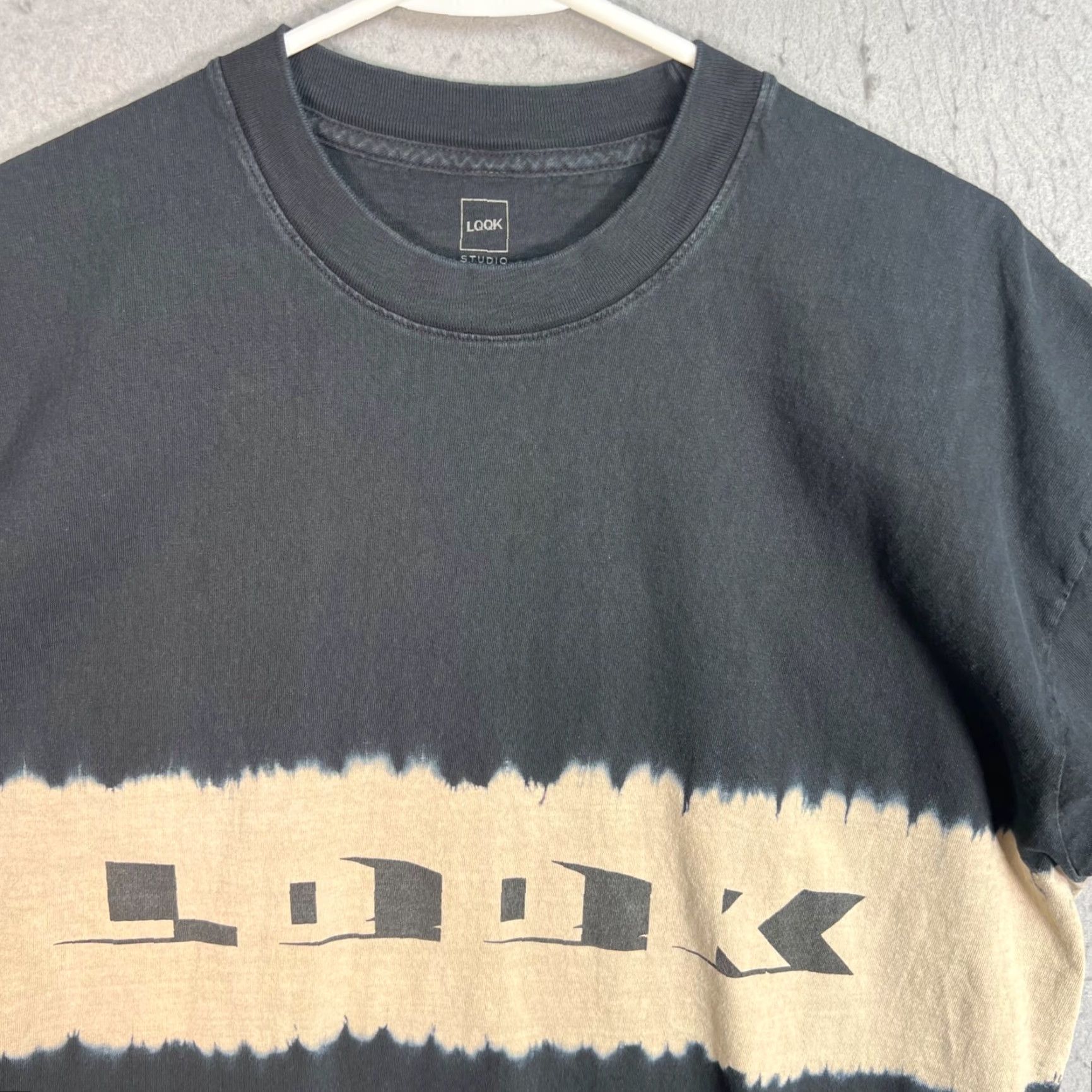 Vintage LQQK Studio Black Tie-Dye T-Shirt Mens Size Large Size L / US 10 / IT 46 - 6 Thumbnail
