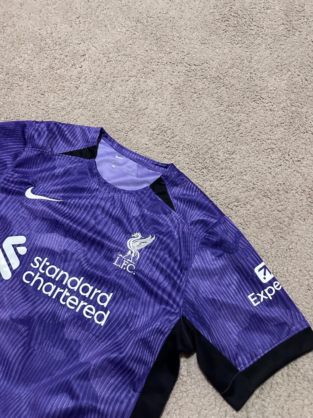 Nike Liverpool FC Nike 2023/24 Kit Football Shirt Soccer Jersey Size US L / EU 52-54 / 3 - 4 Thumbnail