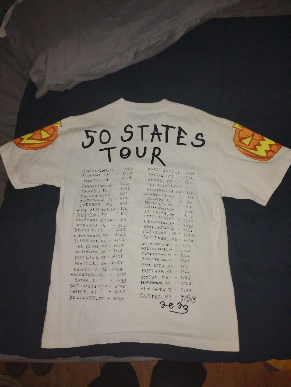 Asspizza Asspizza 50 states tour tee Size US L / EU 52-54 / 3 - 2 Thumbnail