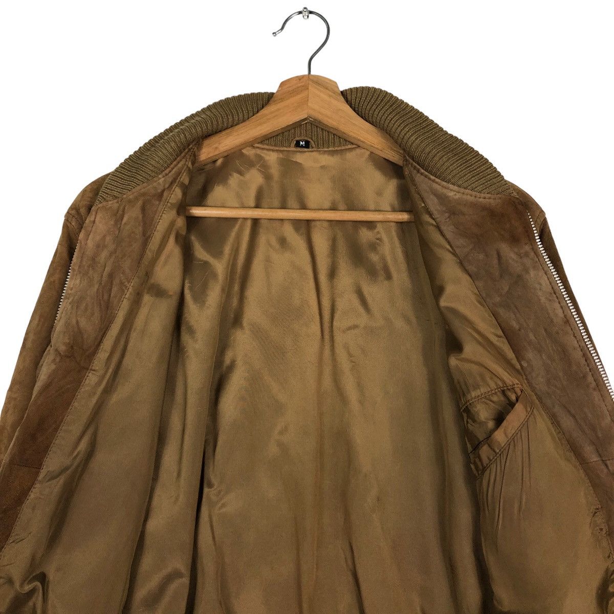 Japanese Brand 🔥Vintage Bomber Jacket Suede Inspire Issey Miyake Size US M / EU 48-50 / 2 - 14 Thumbnail