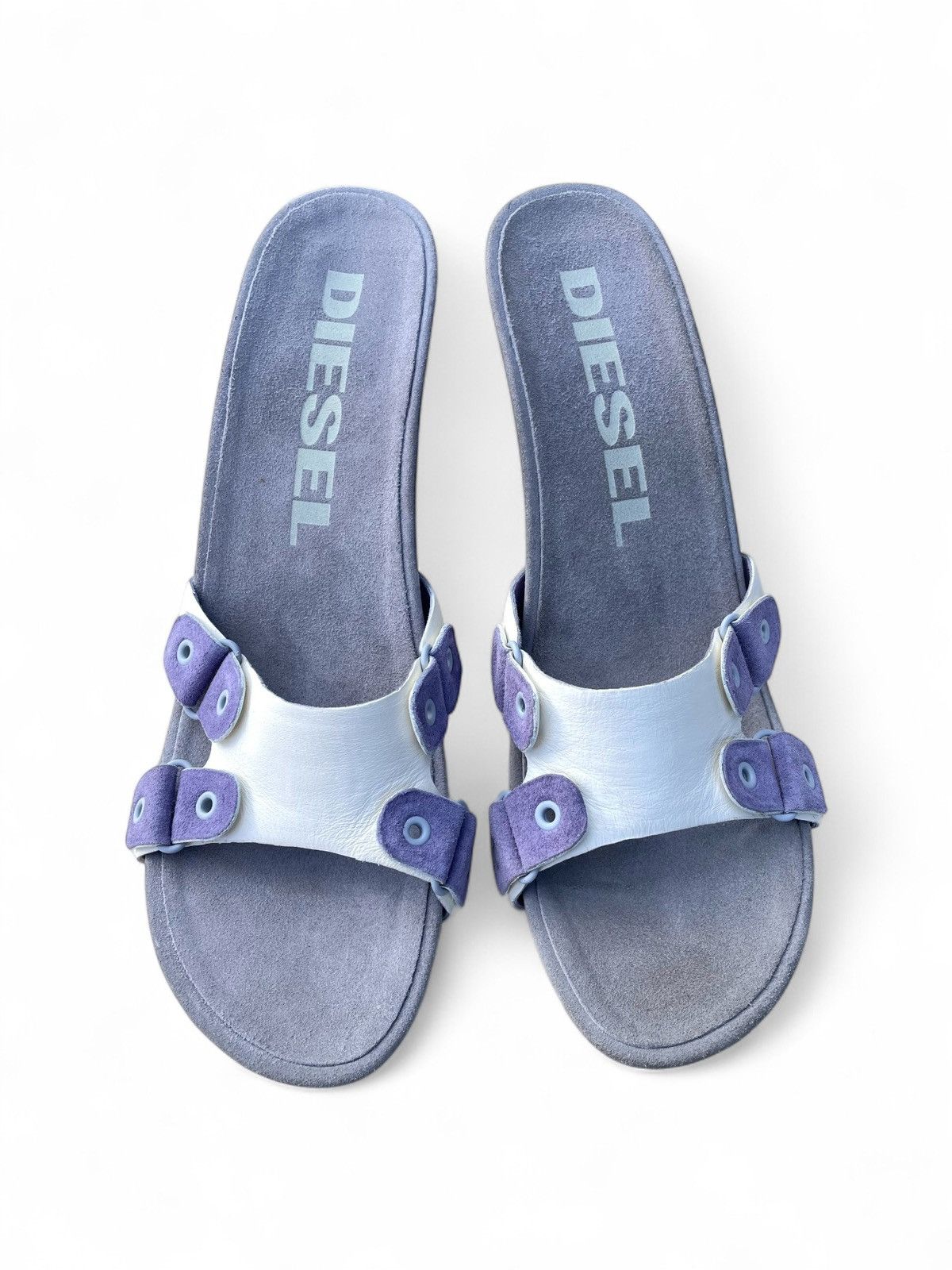 Diesel Diesel “Luna” Leather Mule Sandals – EUR 41 / US 10 – New Size US 10 / IT 40 - 4 Thumbnail