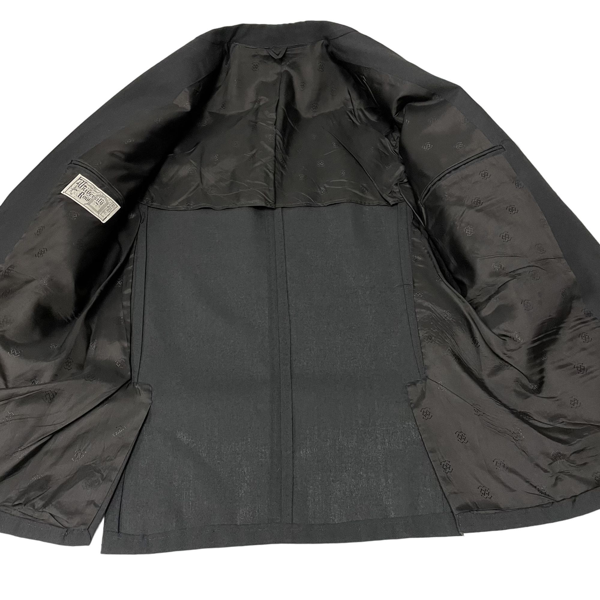Other Vtg University Row BLACK Sport Coat ROCKABILLY Jacket Size 38R - 4 Thumbnail