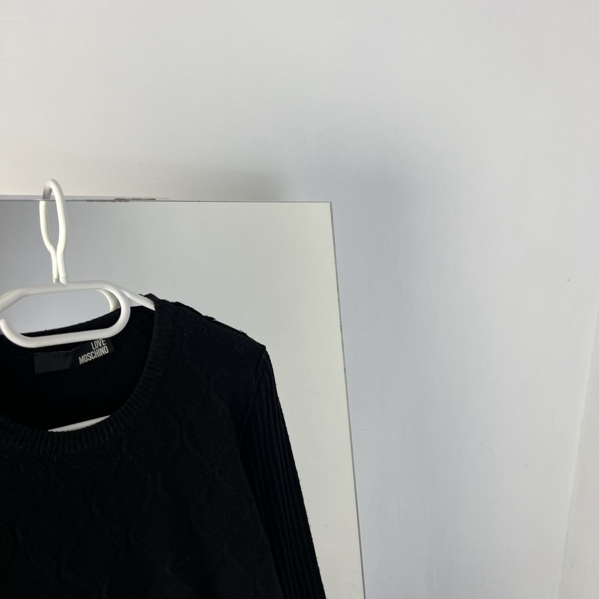 Moschino Luxury Love Moschino Metal Logo Striped Knit Sweater Size US M / EU 48-50 / 2 - 2 Thumbnail