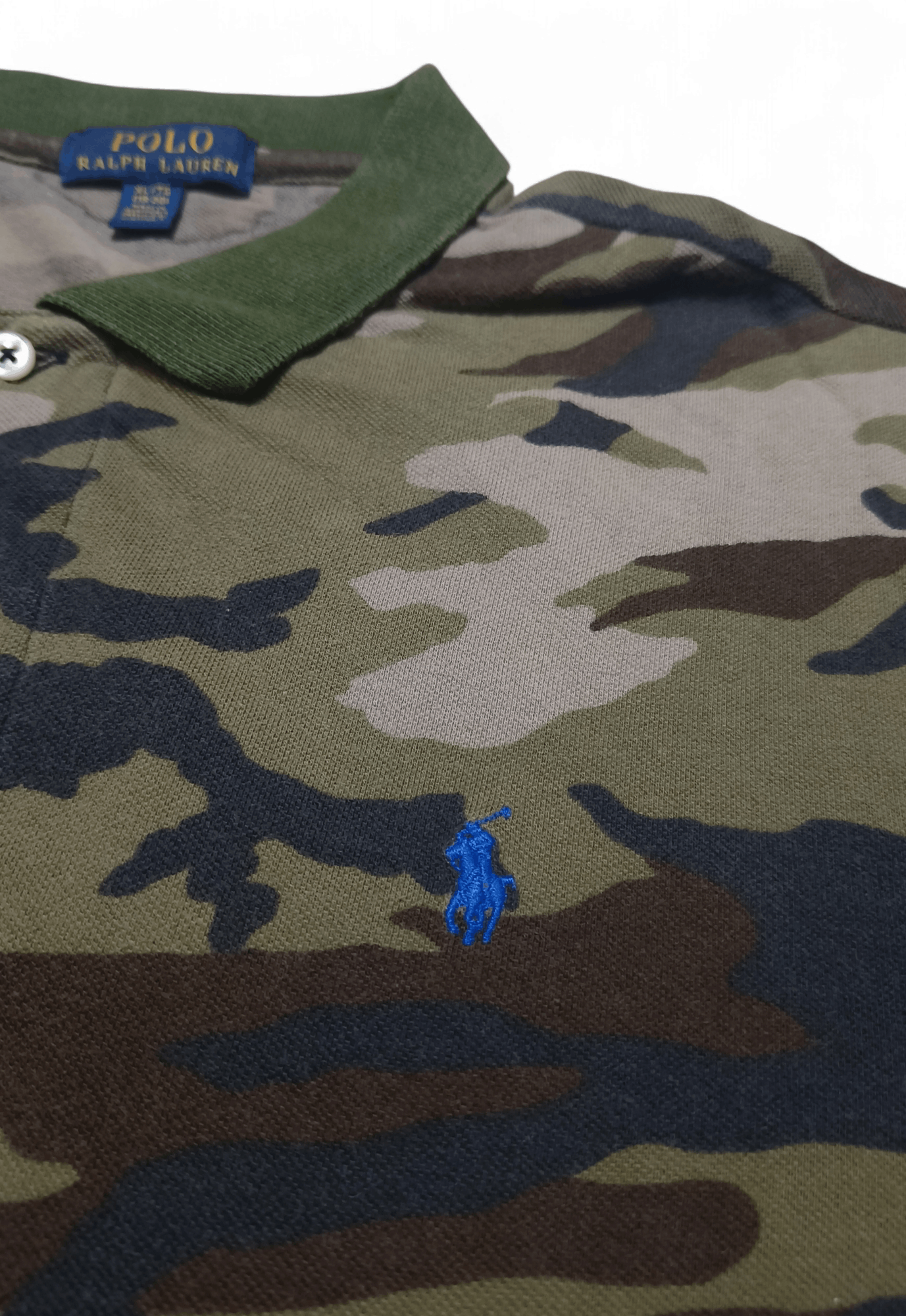 Polo Ralph Lauren Vintage POLO RALPH LAUREN Army Camo T-Shirt Size US M / EU 48-50 / 2 - 5 Thumbnail