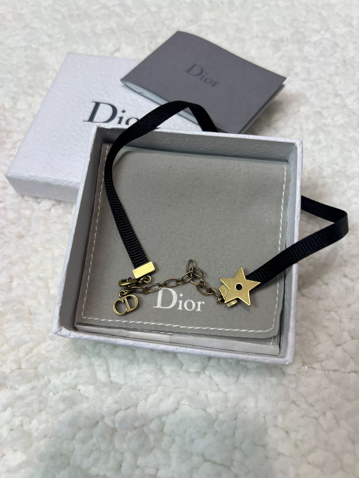 Dior Dior Star CD Buckle Woven Bracelet Size ONE SIZE - 1 Preview