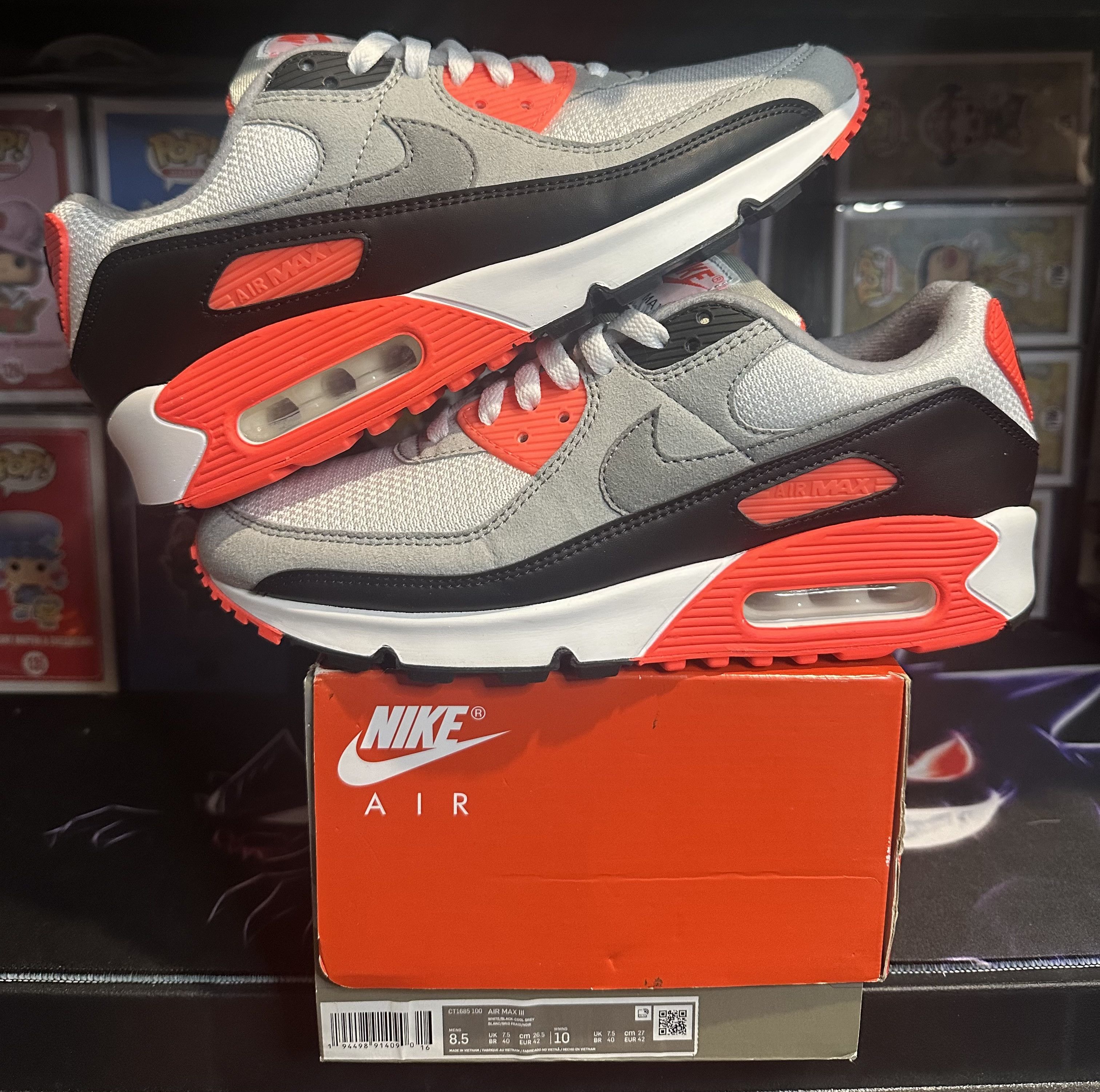 Nike Nike Air Max 90 'Infrared' 2020 Size US 8.5 / EU 41-42 - 3 Thumbnail