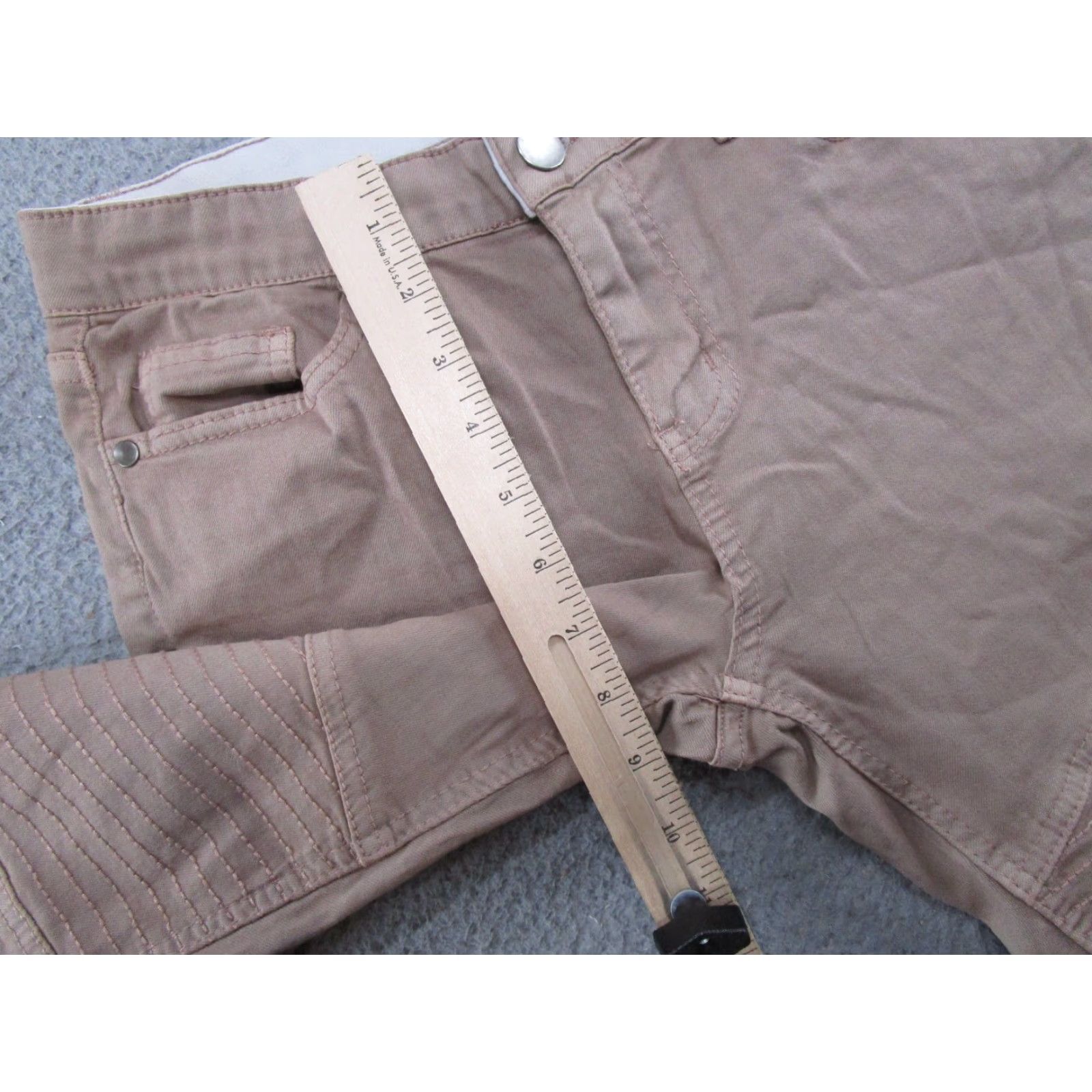 Denime Easel Jeans Skinny Fit Denim Beige Size M Womens Stretch 5-Pocket Design Vintage No Size 32" / US 10 / IT 46 - 7 Thumbnail