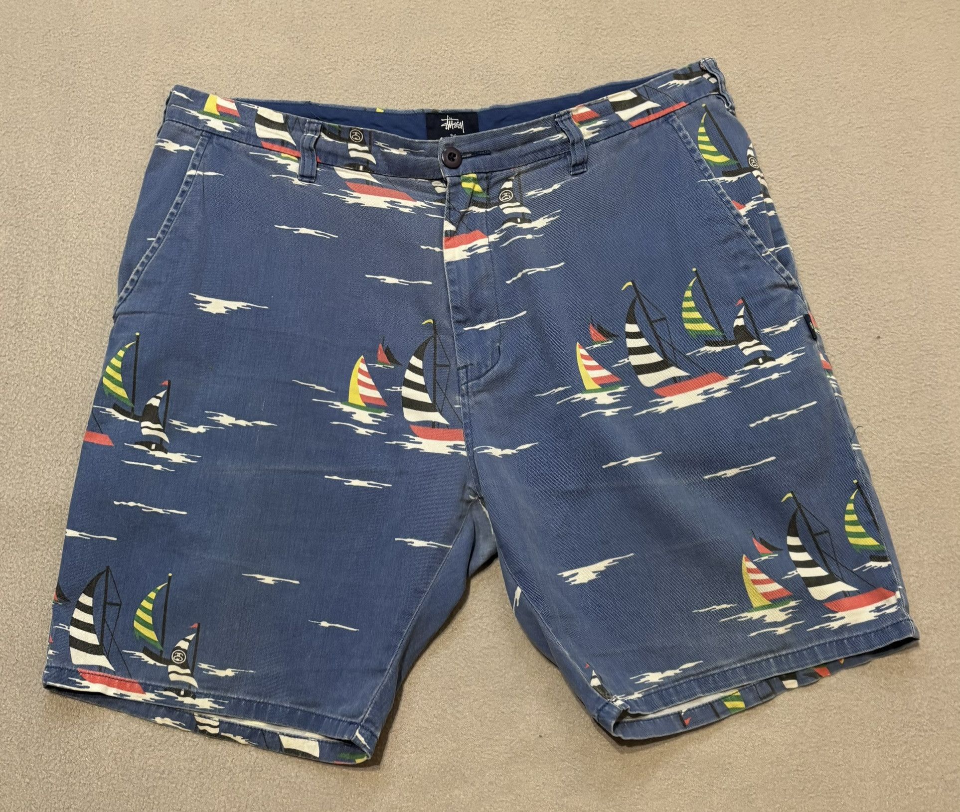 Stussy Stussy Sailing Shorts Size 34 Size US 34 / EU 50 - 1 Thumbnail