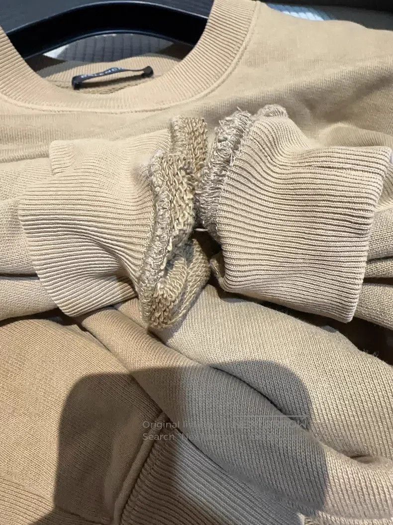 Balenciaga Balenciaga Khaki Small Logo Sweatshirt Size US XS / EU 42 / 0 - 5 Thumbnail