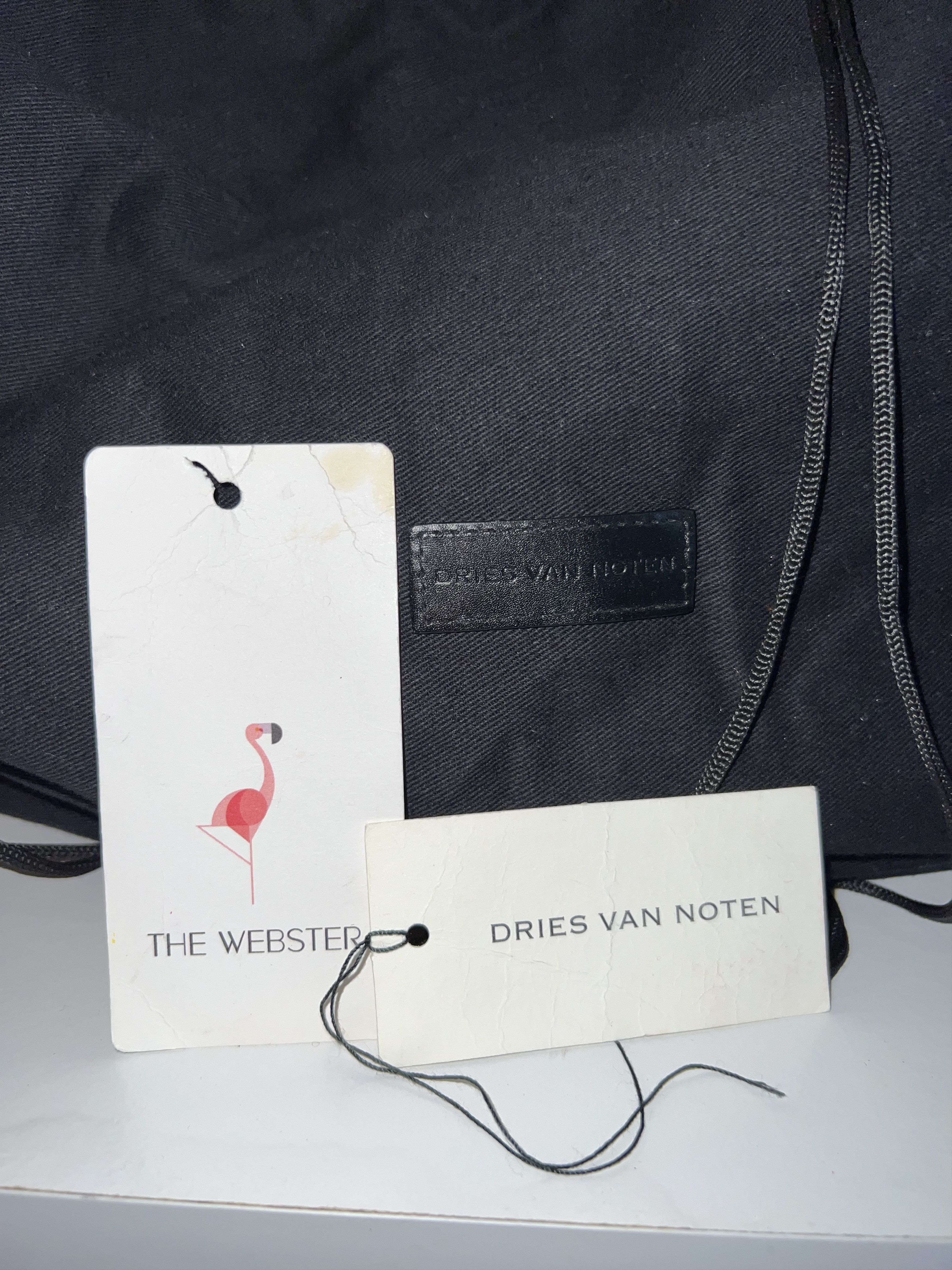 Dries Van Noten Dries Van Noten - Green Leather Payton Embossed XL Backpack Size ONE SIZE - 24 Thumbnail