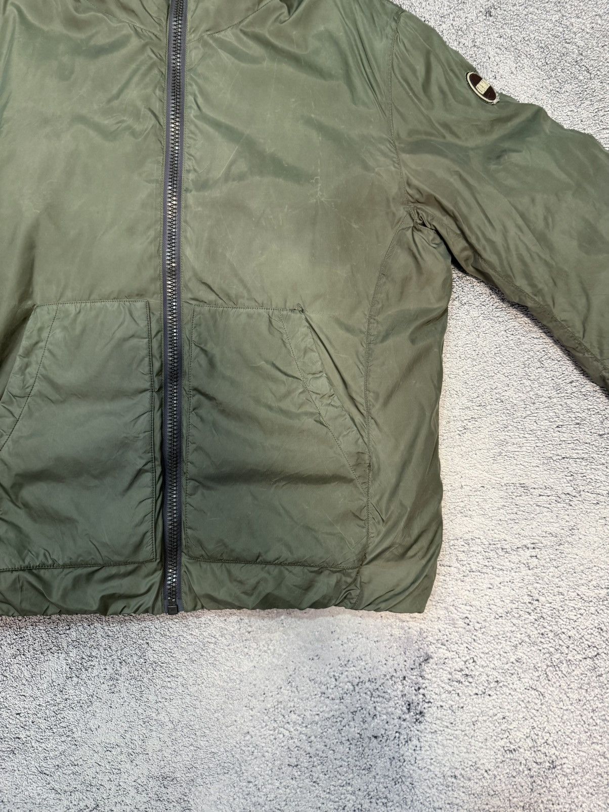Colmar Colmar Down Jacket Men 50 Green Hooded Puffer Coat Nylo Logo Size US M / EU 48-50 / 2 - 20 Thumbnail