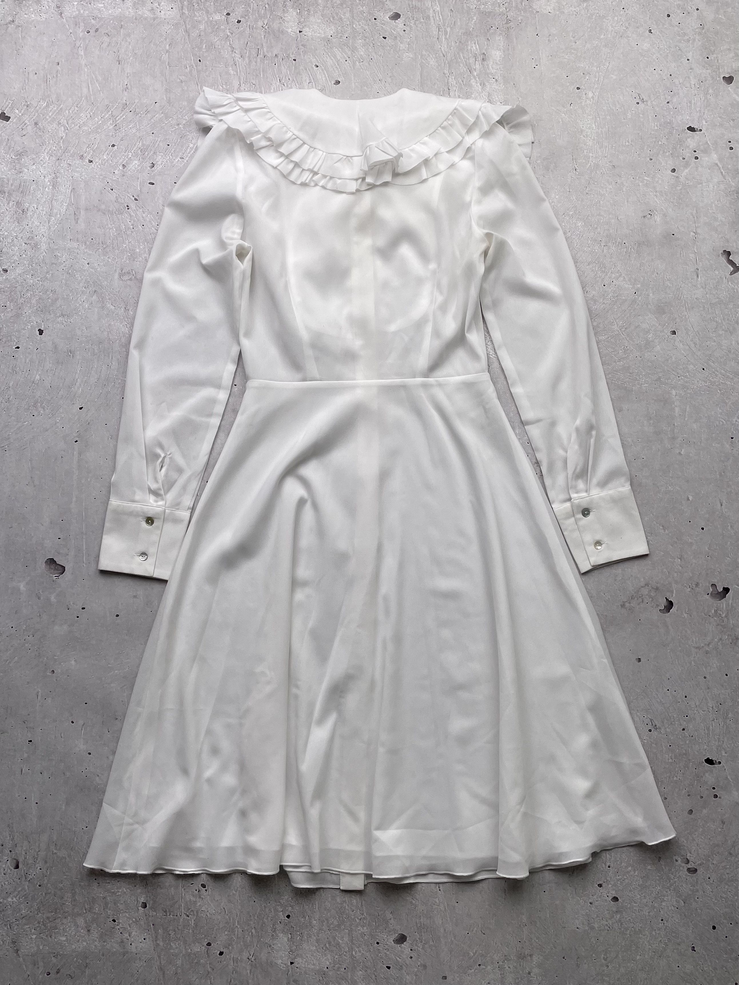 Japanese Brand × Vintage Vintage Japanese Amazing Flared Maxi Dress Size M / US 6-8 / IT 42-44 - 9 Thumbnail