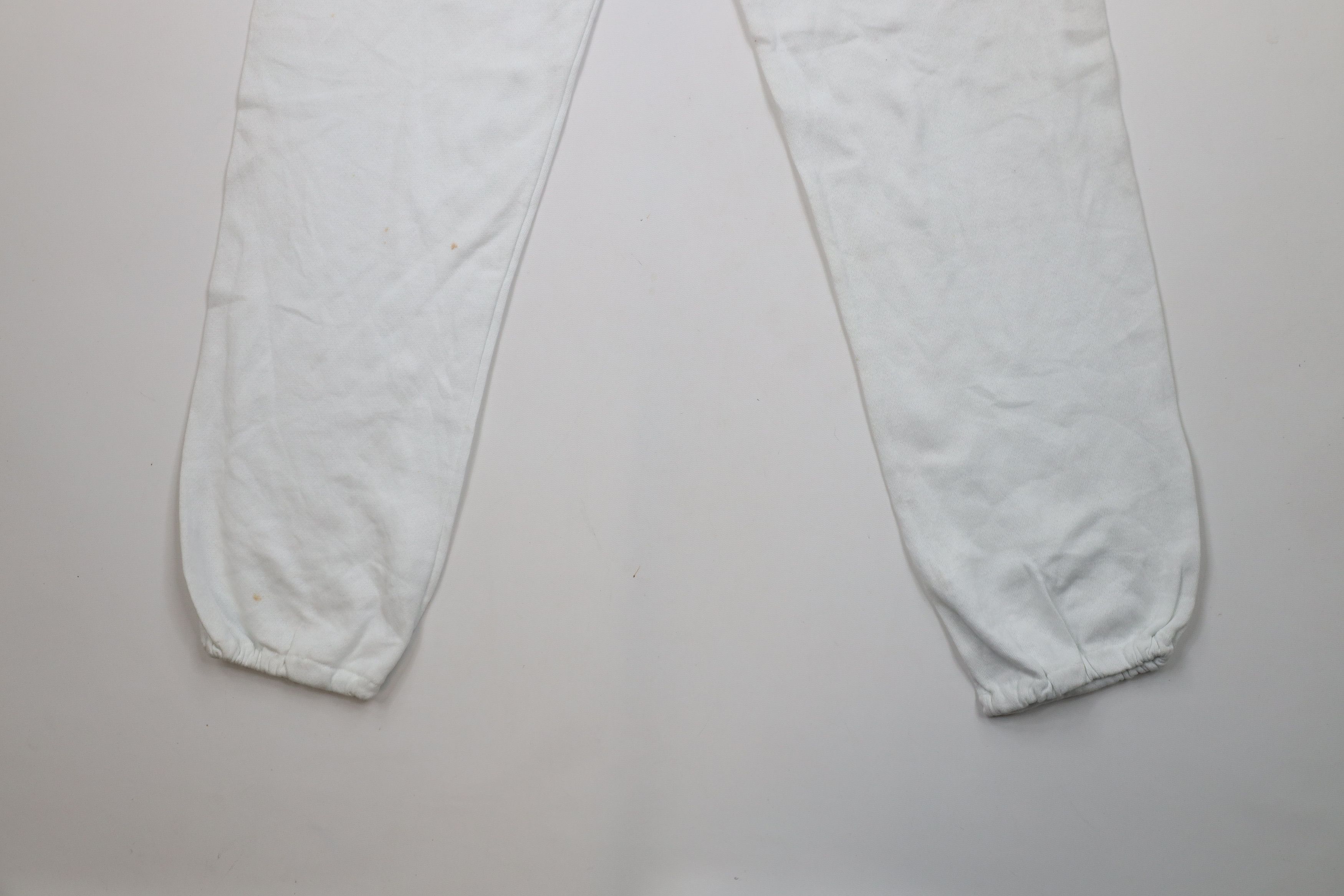 Vintage Vintage 90s Streetwear Sweatpants Joggers Pants White USA Size US 36 / EU 52 - 4 Thumbnail