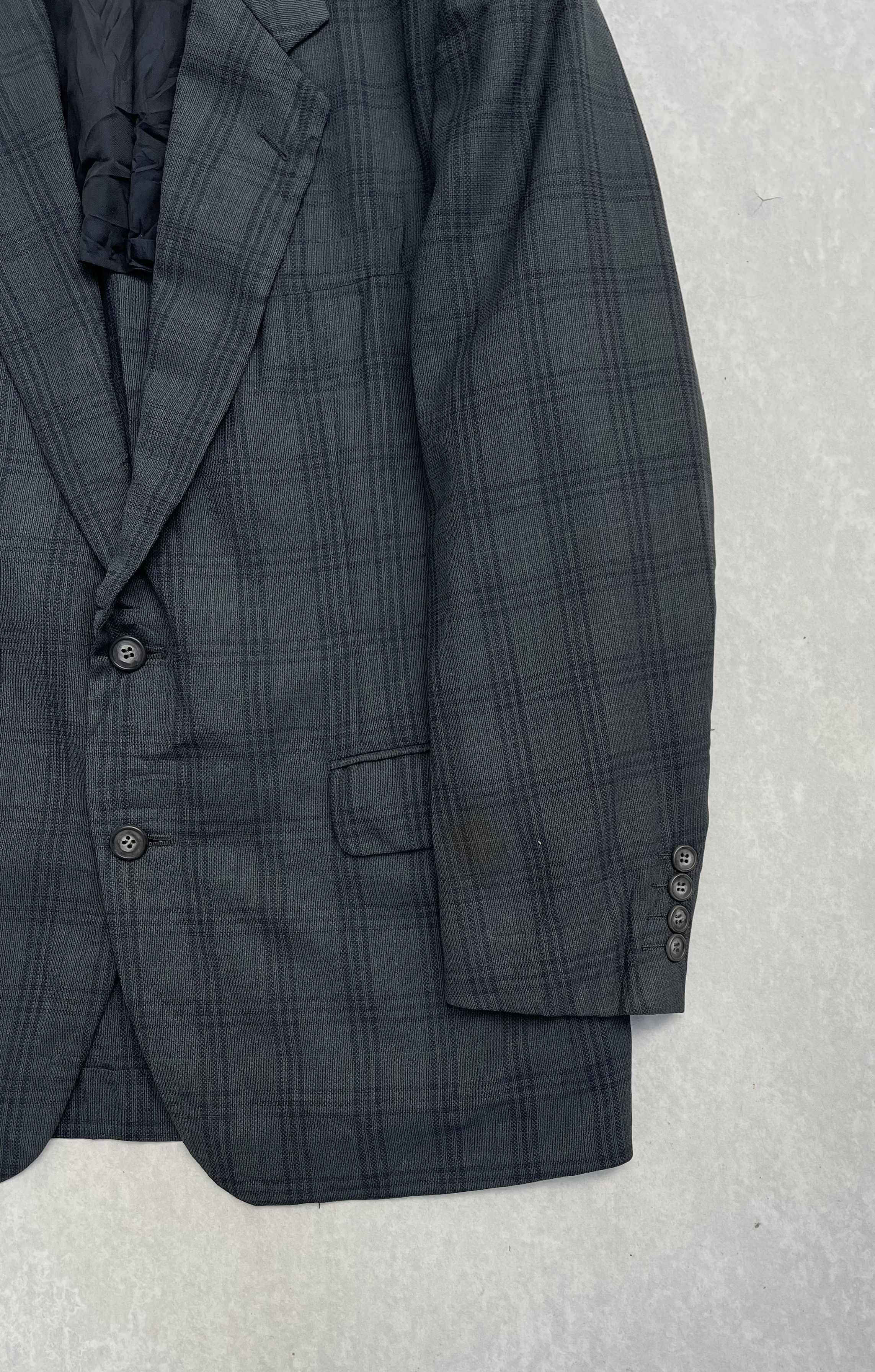 Christian Dior Monsieur 🔥Vintage Christian Dior Men's Plaid Single Breasted Blazer Size US M / EU 48-50 / 2 - 5 Thumbnail