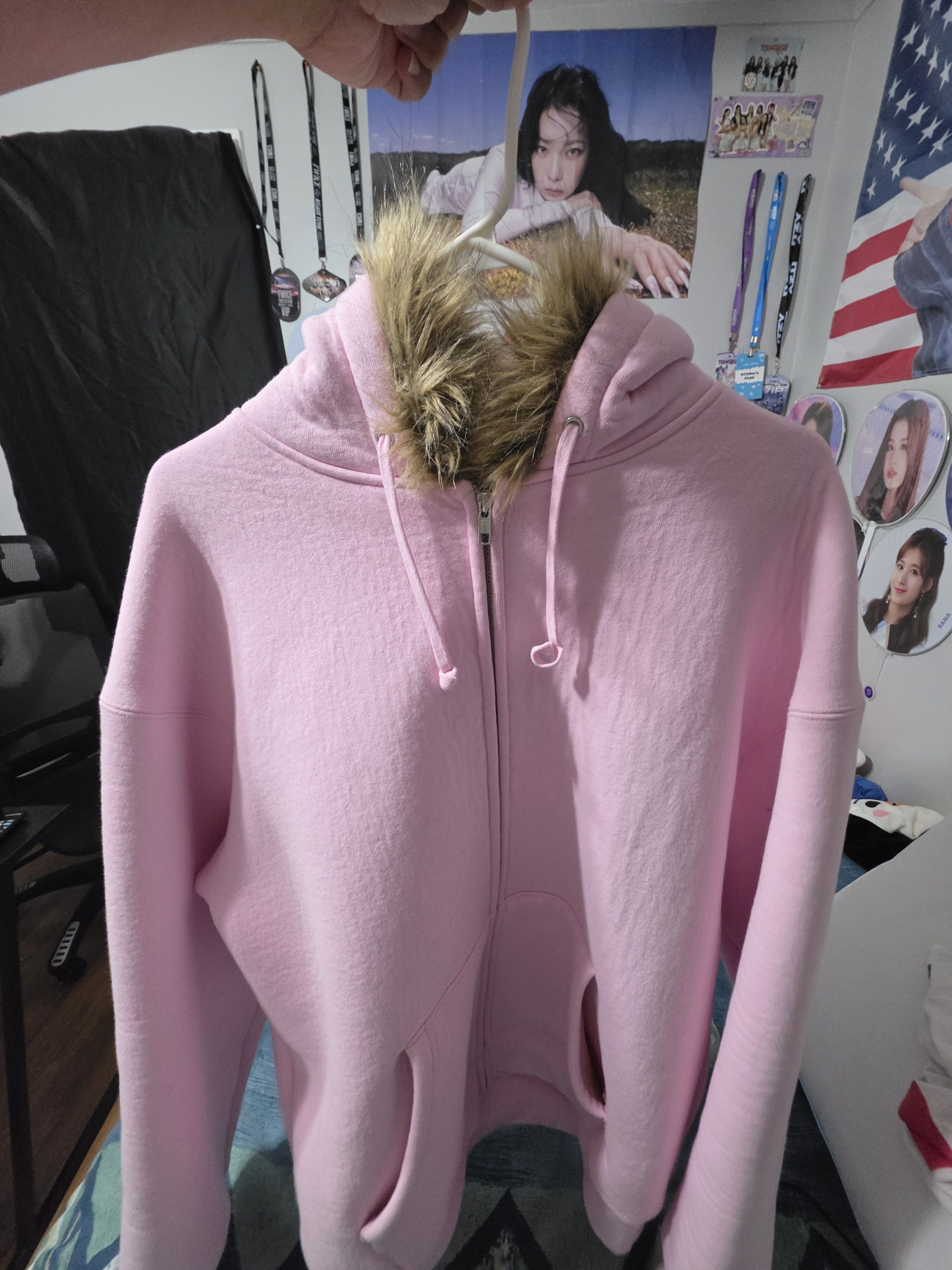 Supreme Supreme Faux Fur Zip Up Hooded Sweatshirt Size US L / EU 52-54 / 3 - 1 Thumbnail