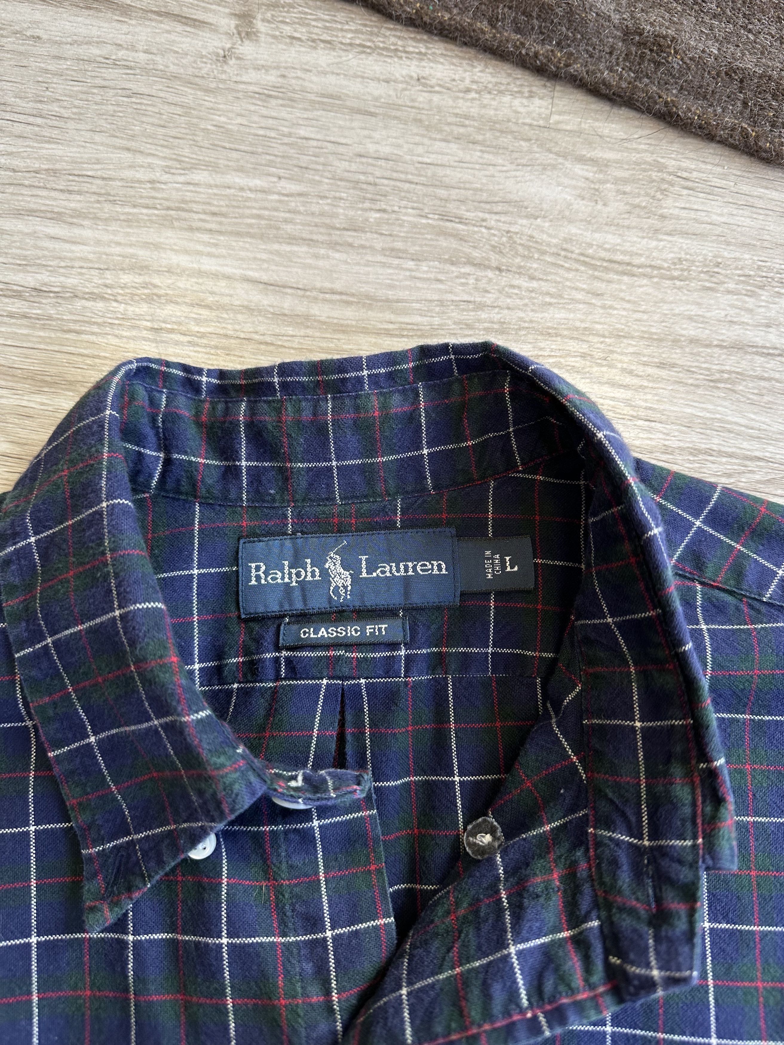 Polo Ralph Lauren Polo Ralph Lauren Vintage Classic Fit Shirt 7020AC Size US L / EU 52-54 / 3 - 4 Thumbnail