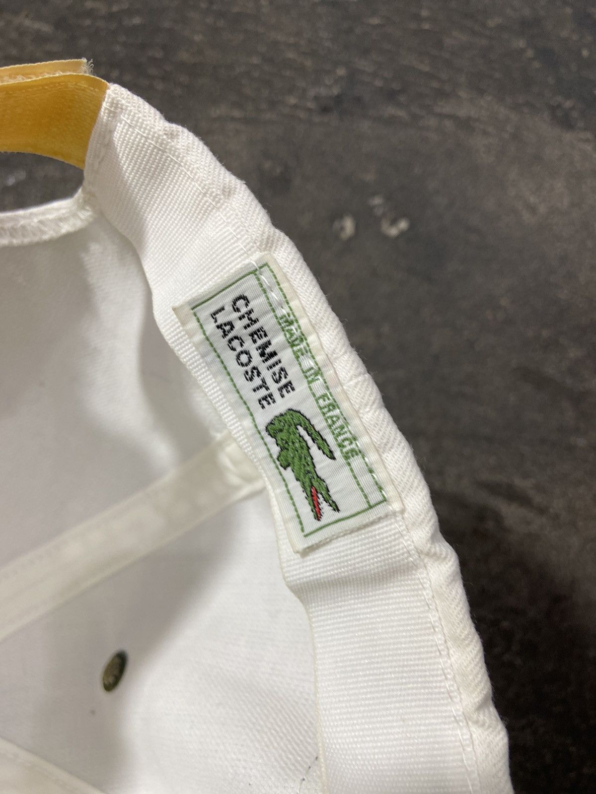 Lacoste × Vintage Vintage Lacoste Unstructured Cap Made In France Size ONE SIZE - 9 Thumbnail