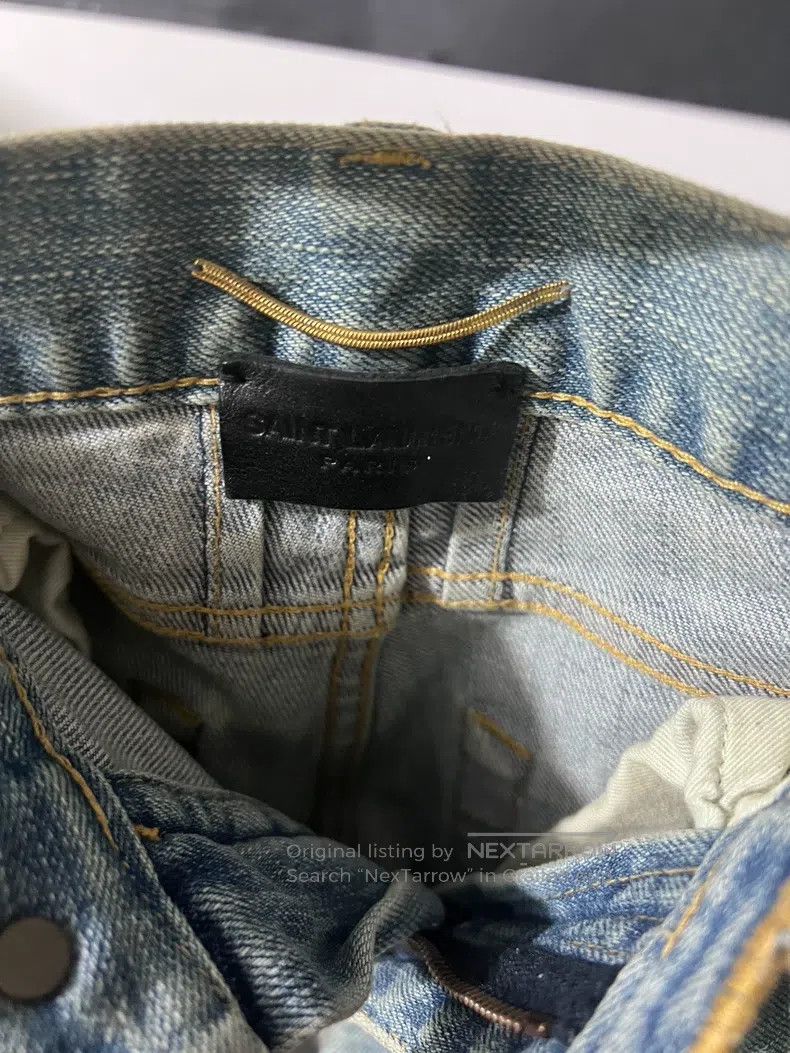Saint Laurent Paris Saint Laurent Paris size 24 Jeans Size US 26 / EU 42 - 5 Thumbnail